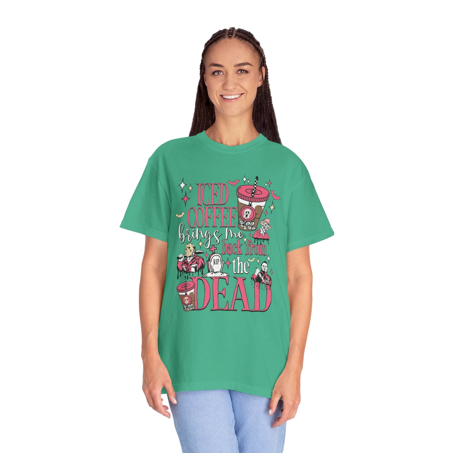 Ice Coffee Garment-Dyed T-shirt