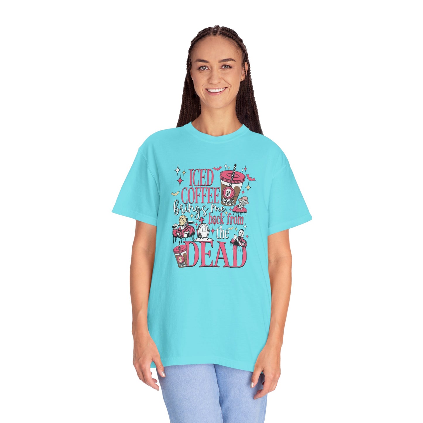Ice Coffee Garment-Dyed T-shirt