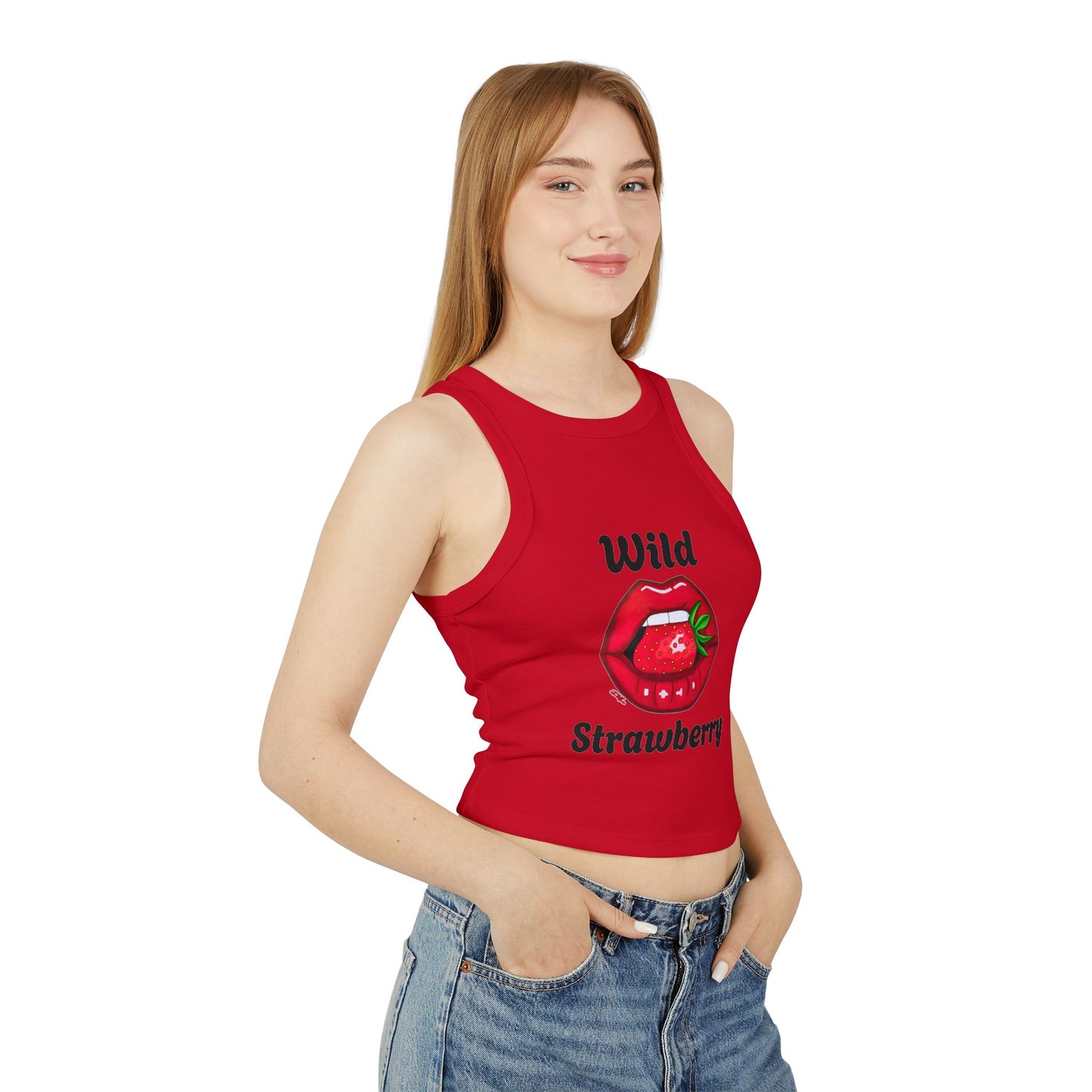 Wild Strawberry Graphic Tank Top