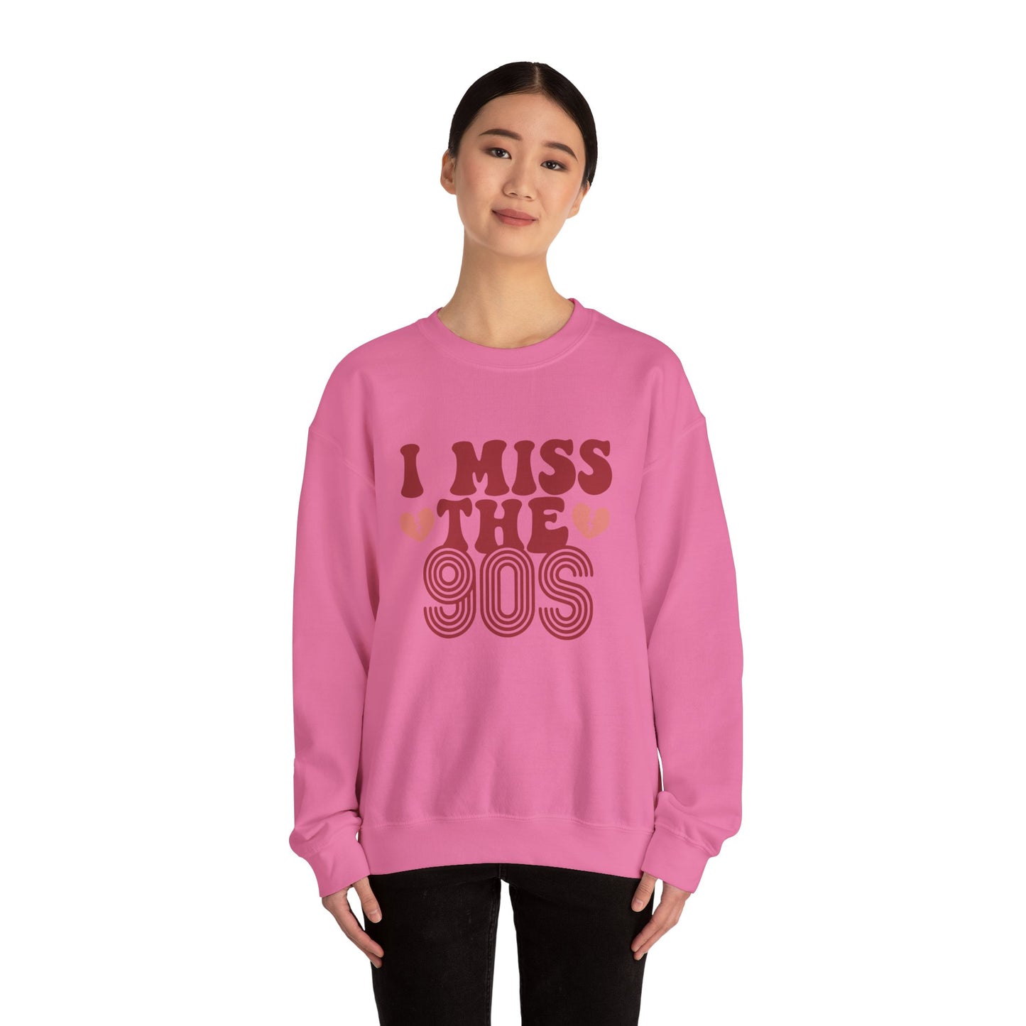 Retro 90s Crewneck Sweatshirt - I Miss the 90s Design