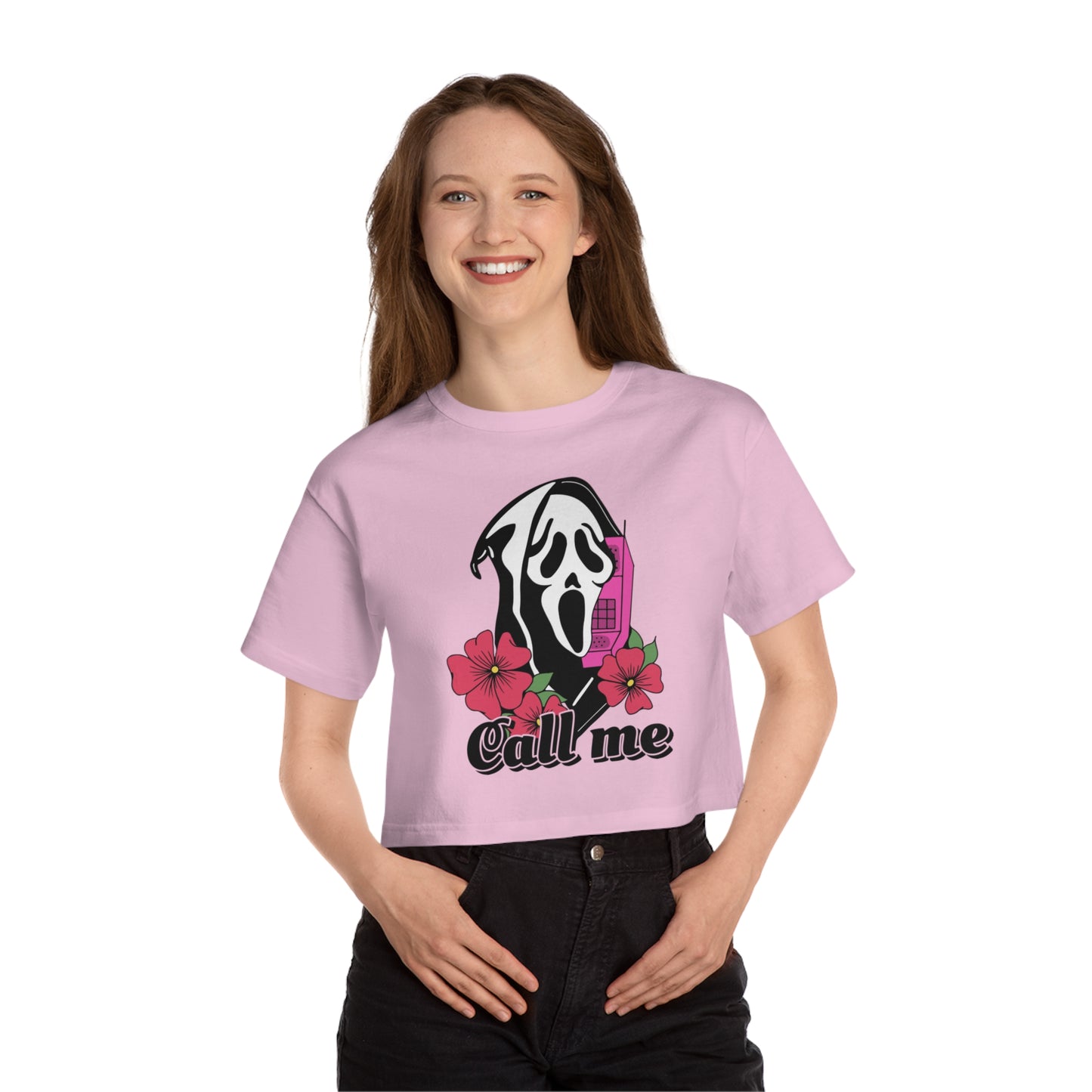 Halloween Champion Cropped Tee