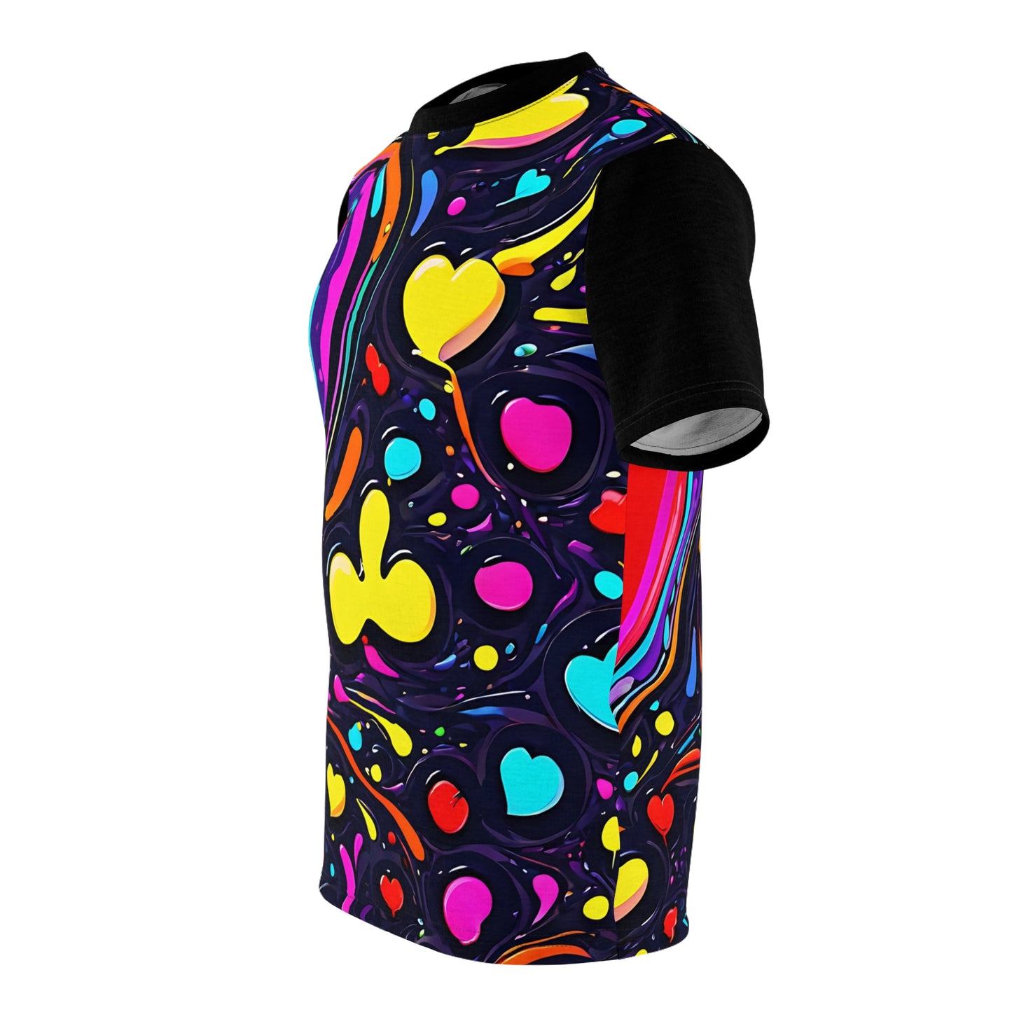 Multicolor Unisex Cut & Sew Tee (AOP)