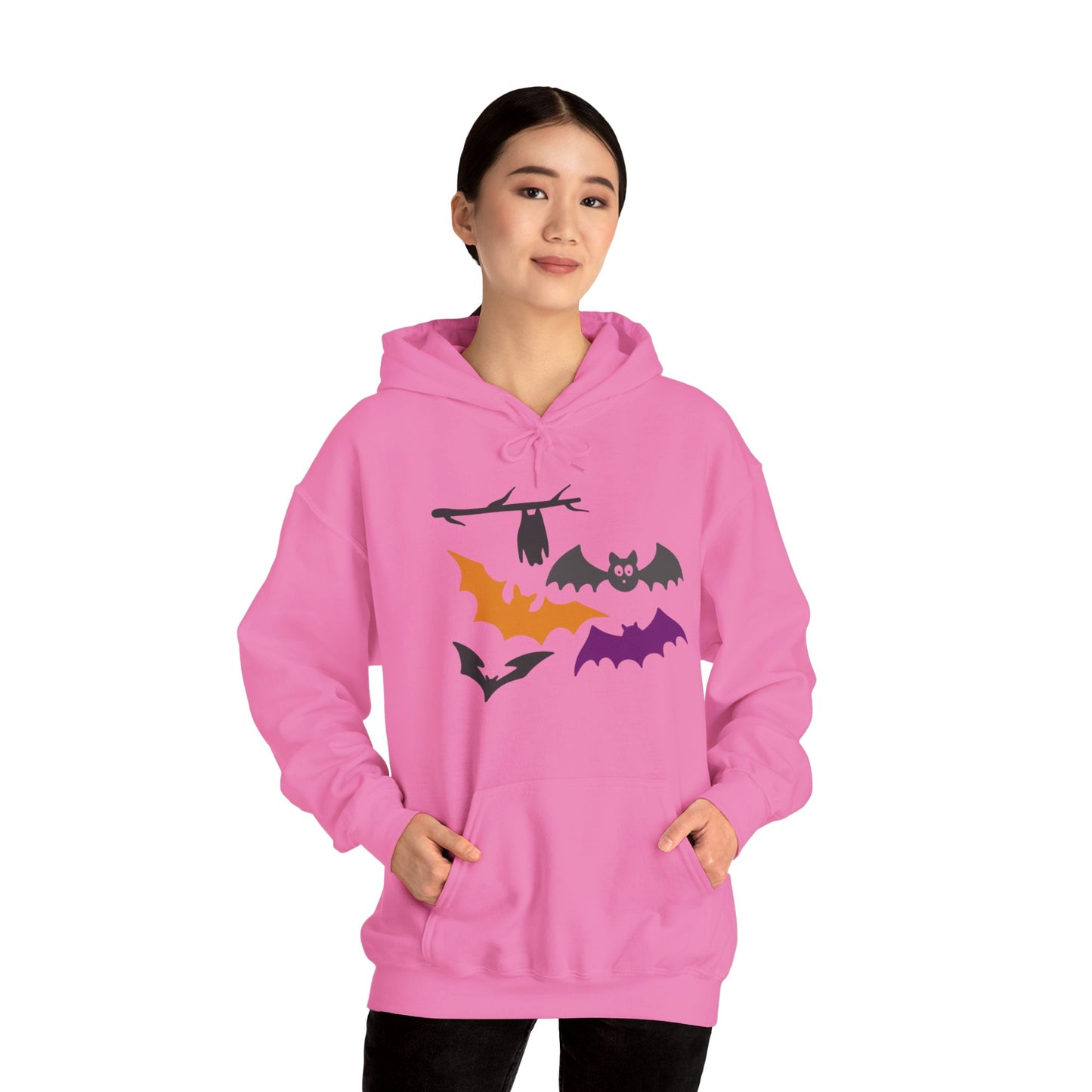 Halloween Bats Heavy Blend™ Hooded Sweatshirt