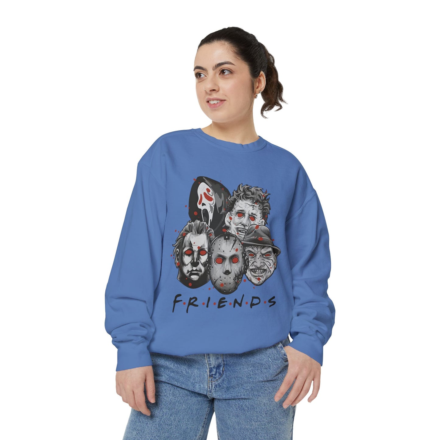 Halloween Garment-Dyed Sweatshirt