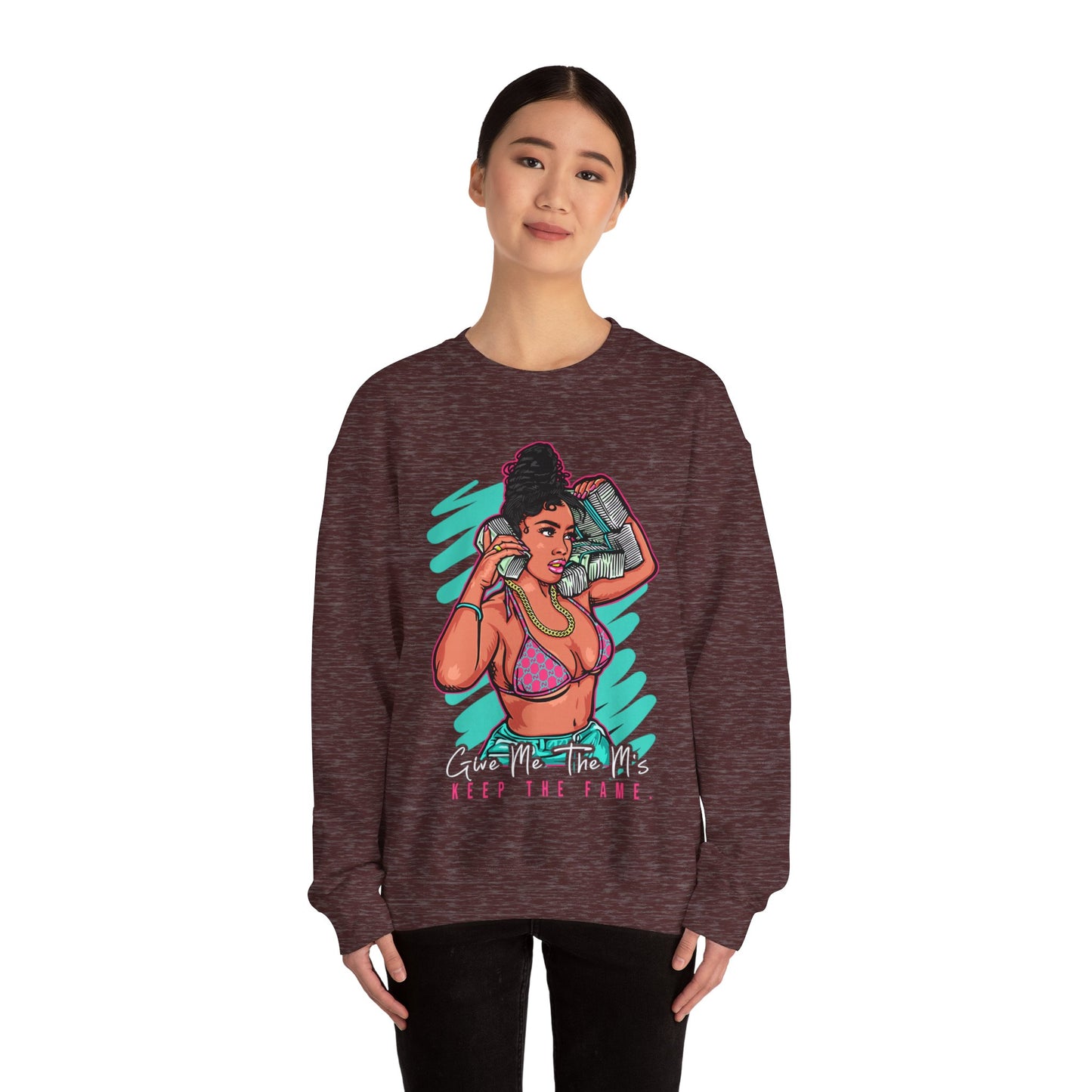 Give Me The M's Heavy Blend™ Crewneck Sweatshirt