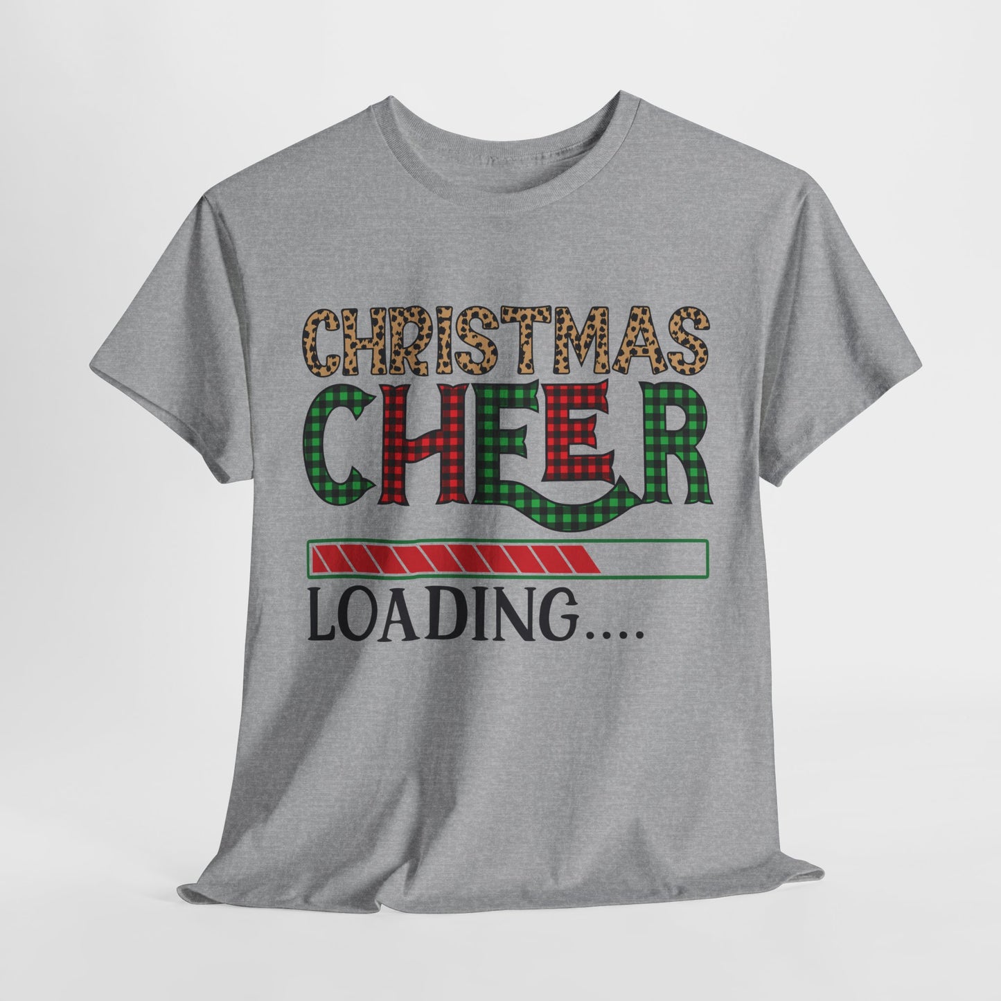 Christmas Cheer Loading Unisex Heavy Cotton Tee