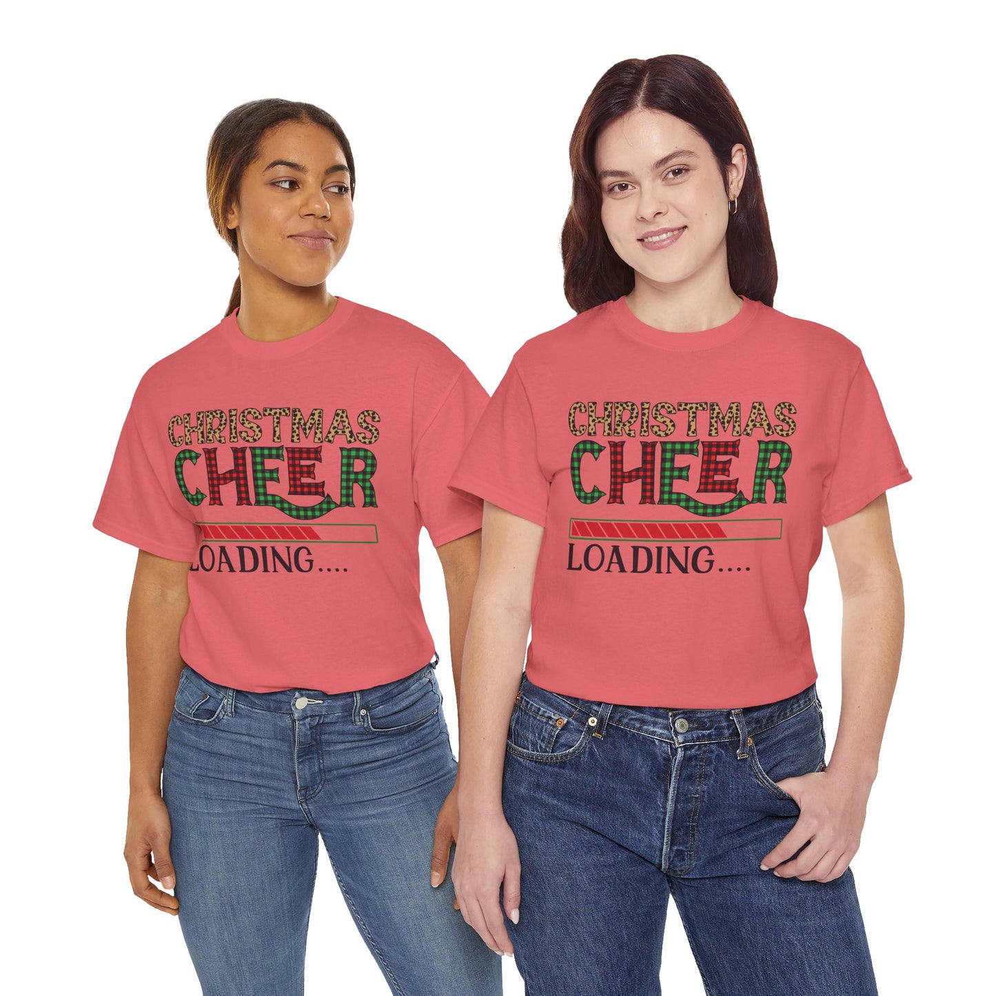 Christmas Cheer Loading Unisex Heavy Cotton Tee