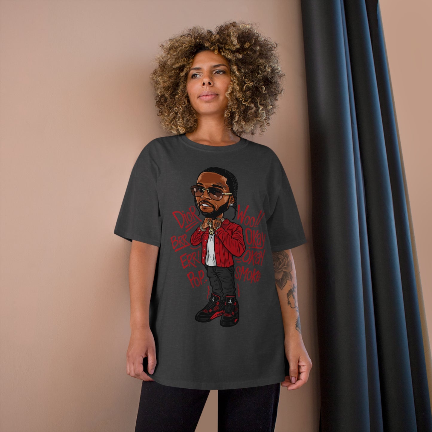 PopSmoke Champion T-Shirt