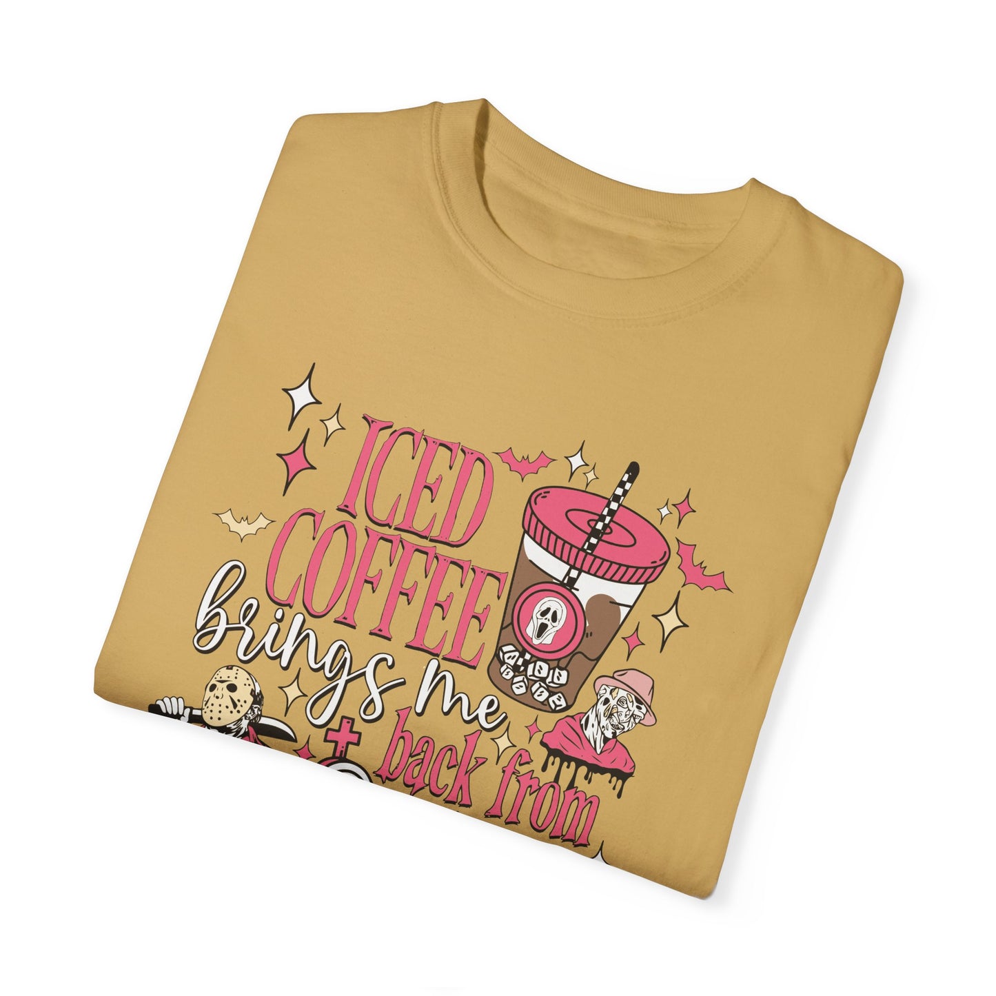 Ice Coffee Garment-Dyed T-shirt