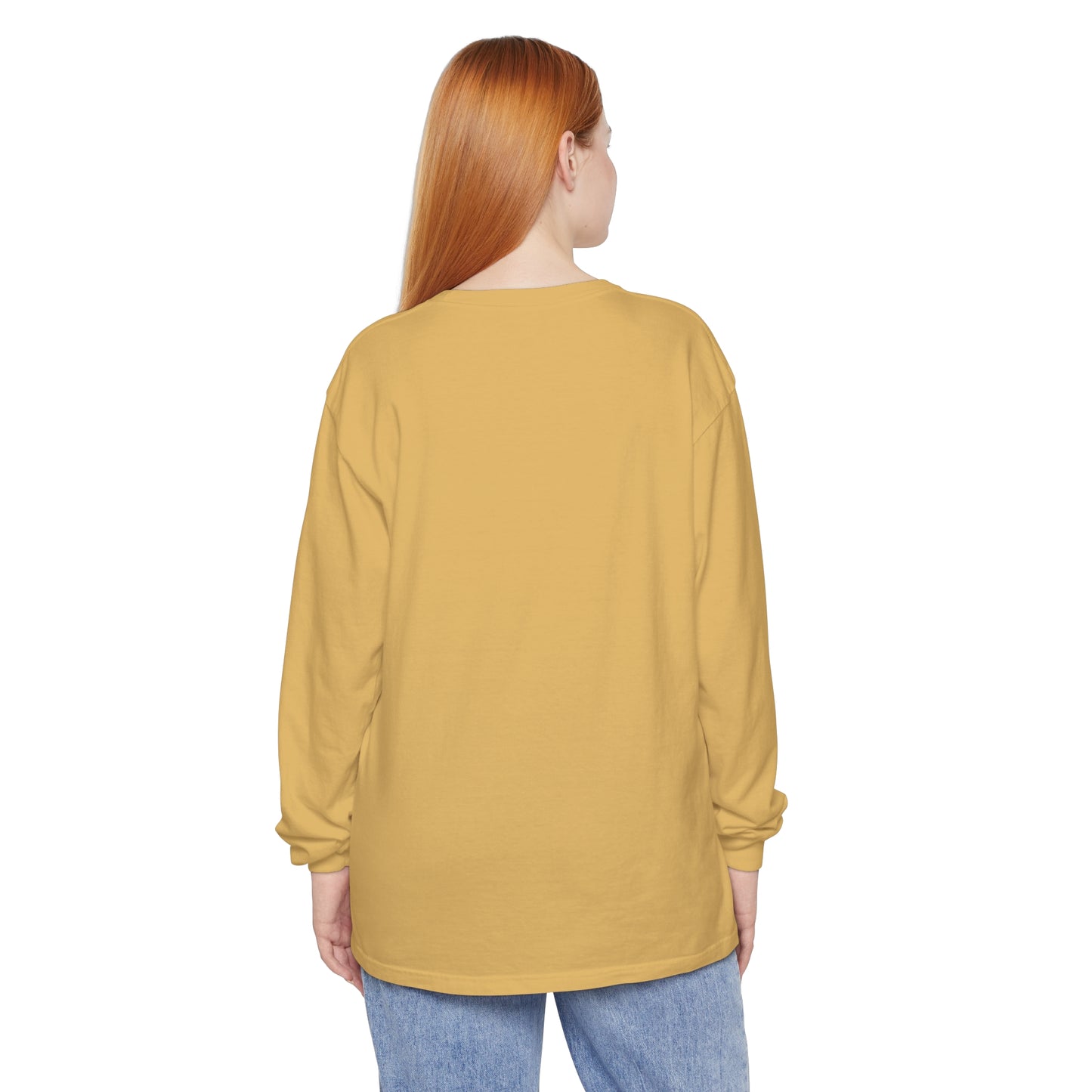 Funny Holiday Long Sleeve T-Shirt - 'Dead Inside But Jolly AF'
