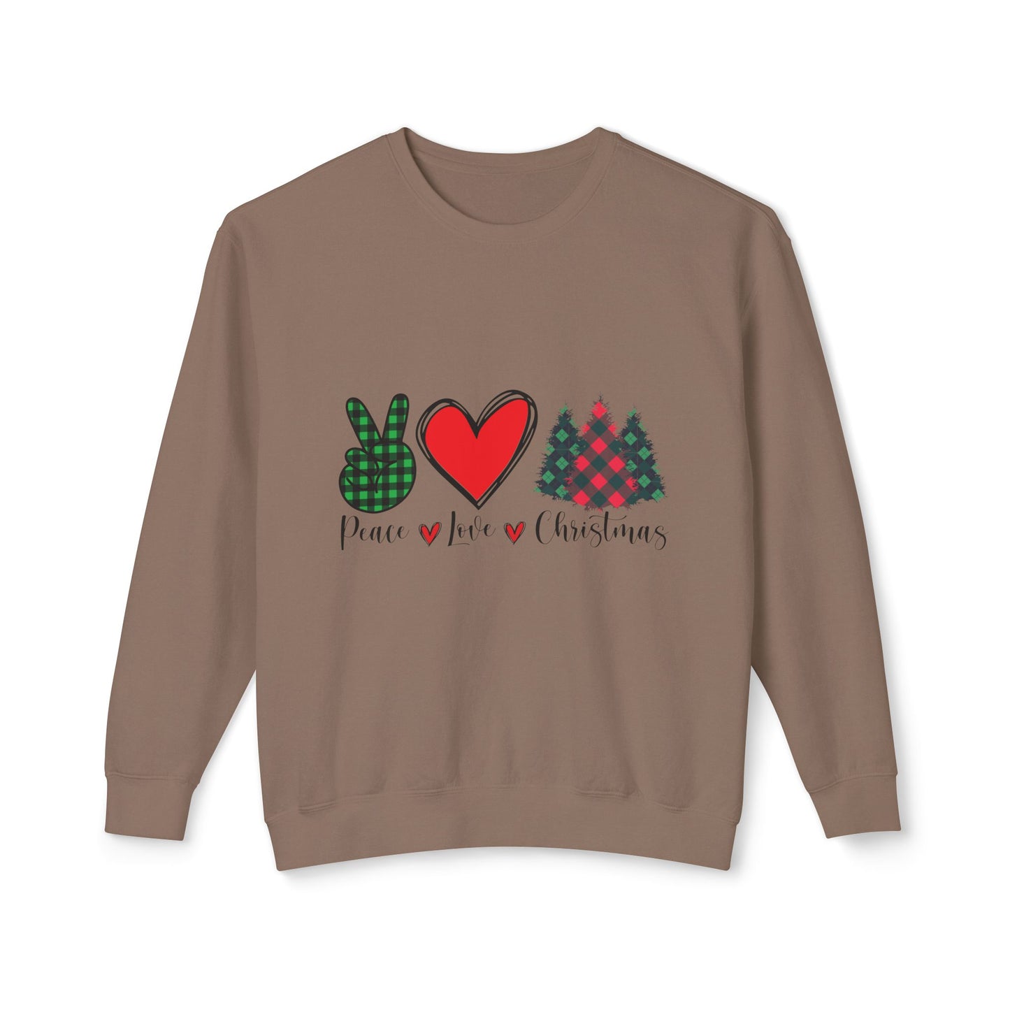 Christmas Peace Love Unisex Sweatshirt