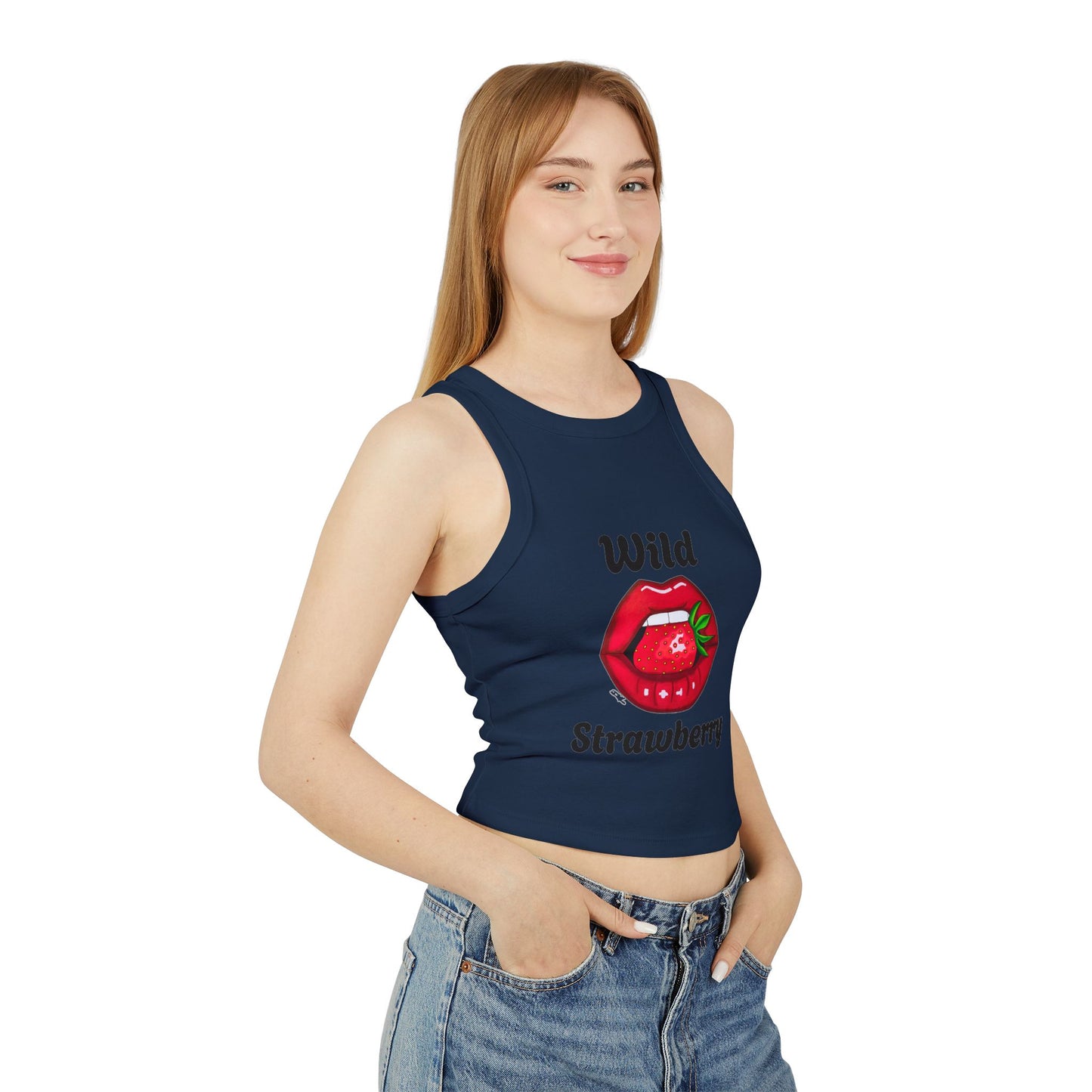 Wild Strawberry Graphic Tank Top