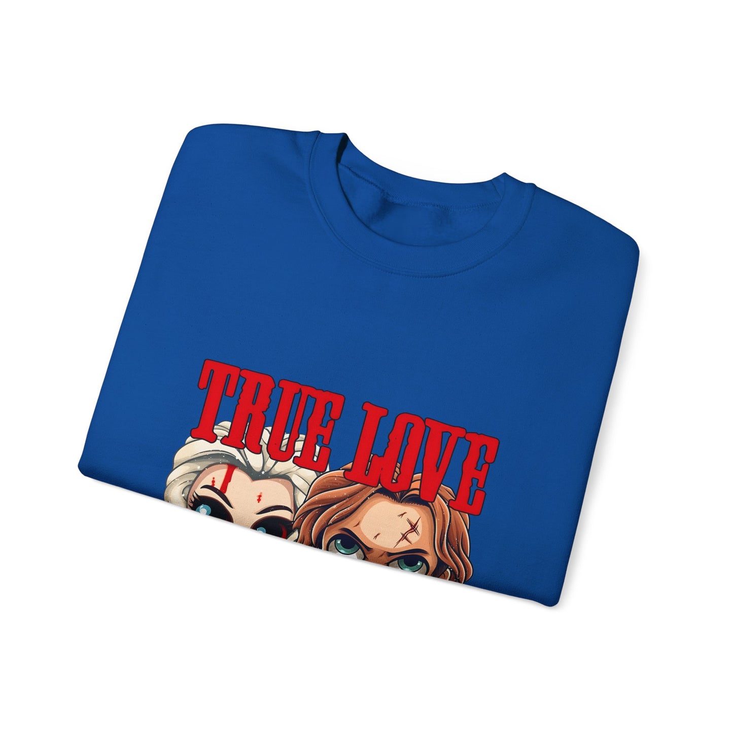 Chucky and bride Halloween Sweatshirt