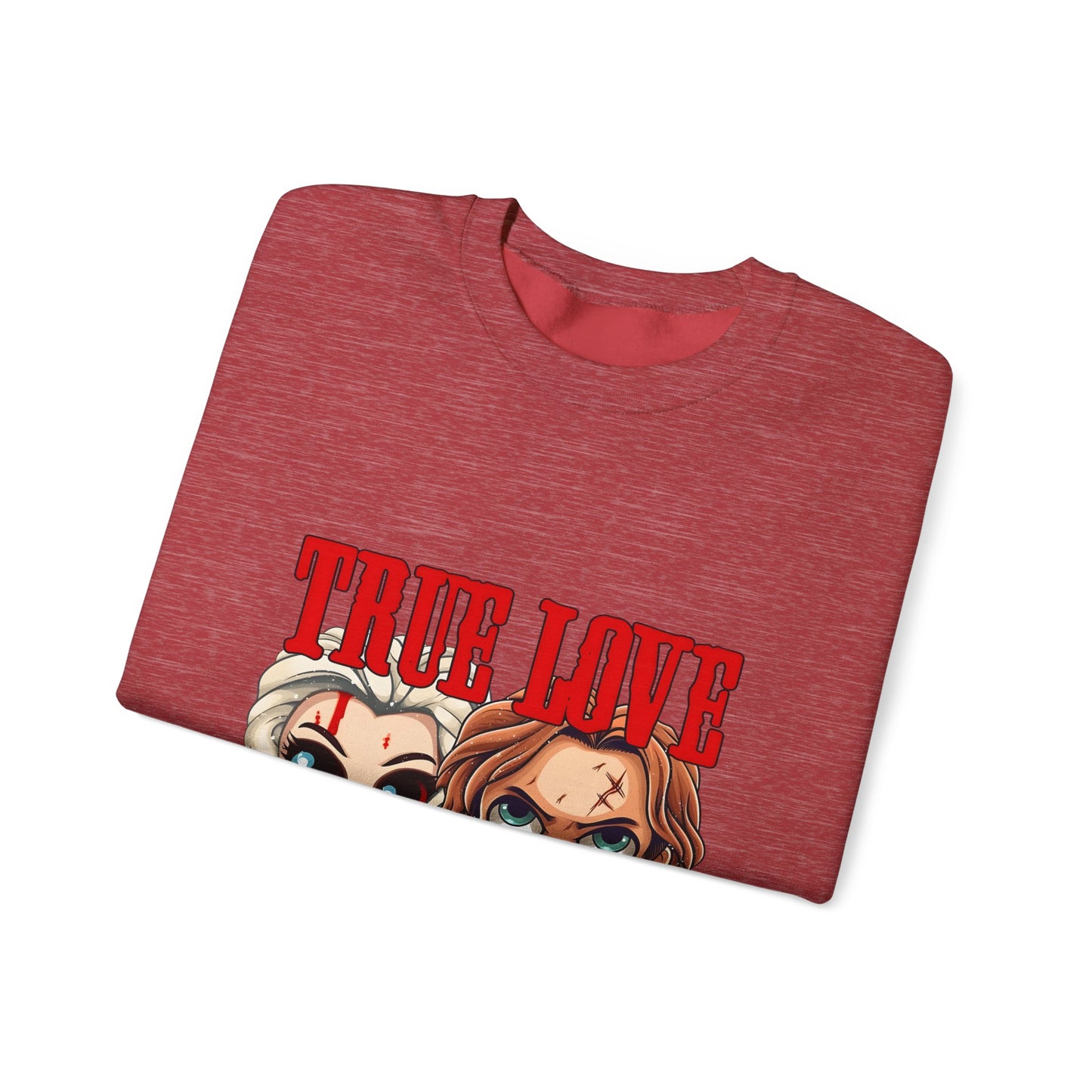 Chucky and bride Halloween Sweatshirt