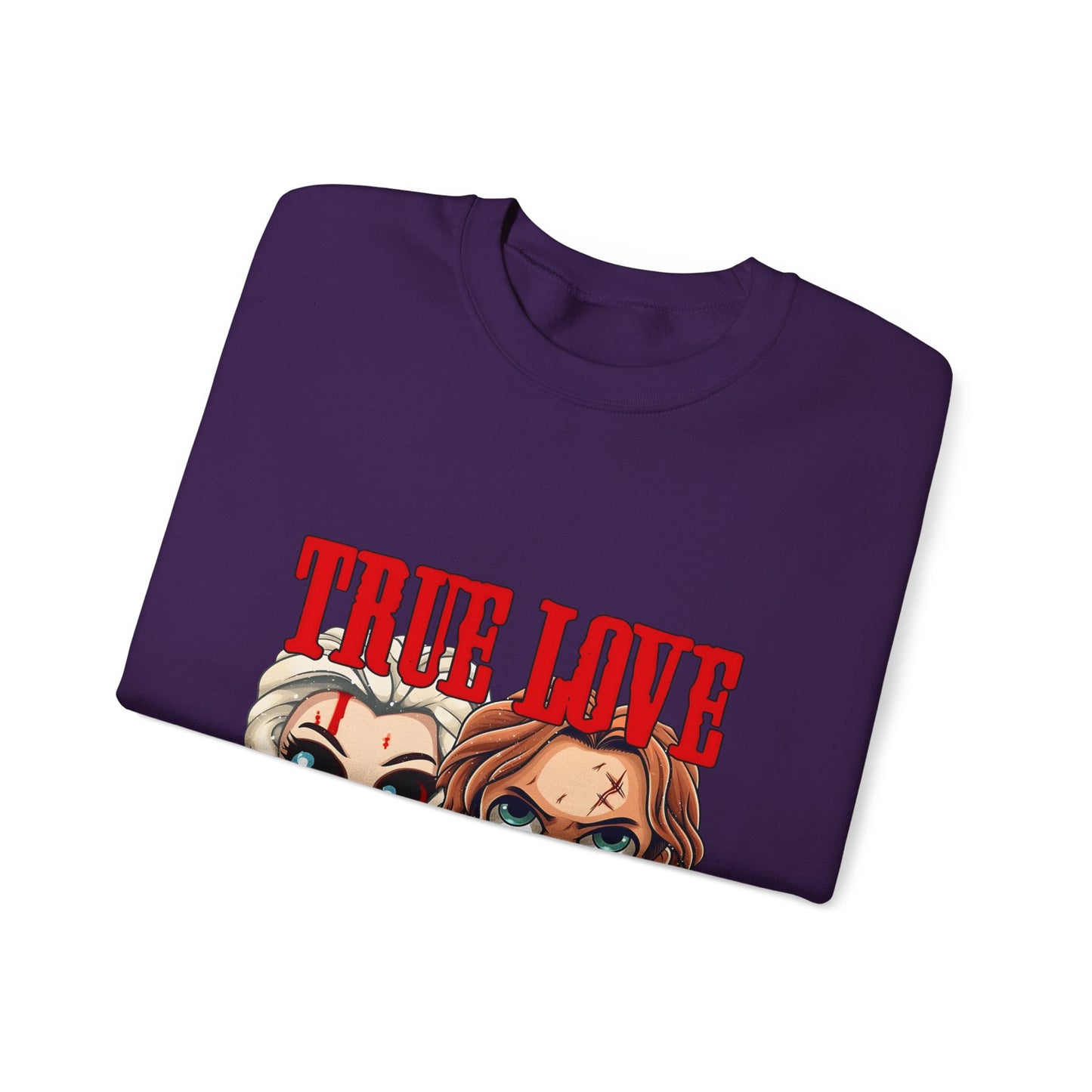 Chucky and bride Halloween Sweatshirt