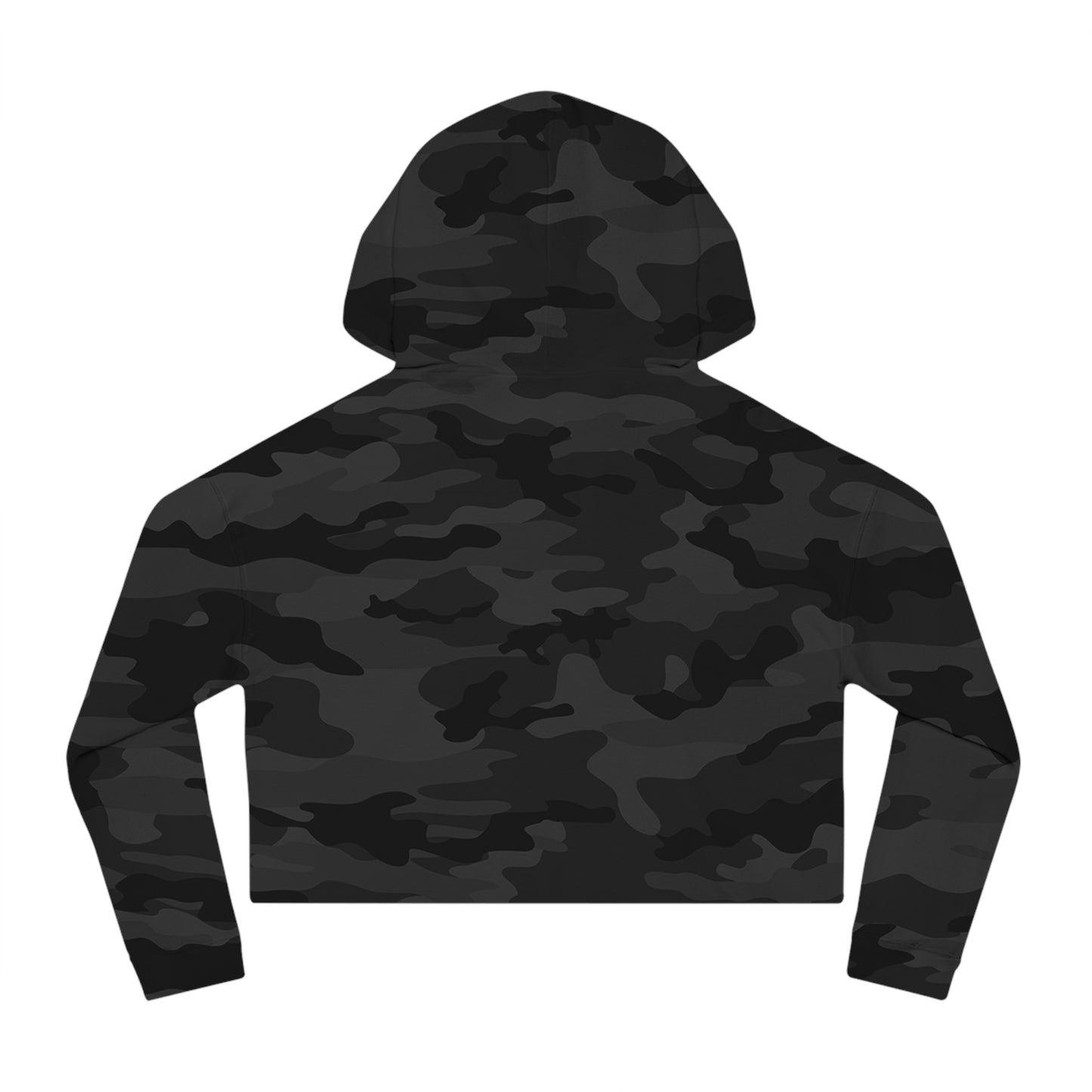 Halloween Cropped Hooded Sweatshirt