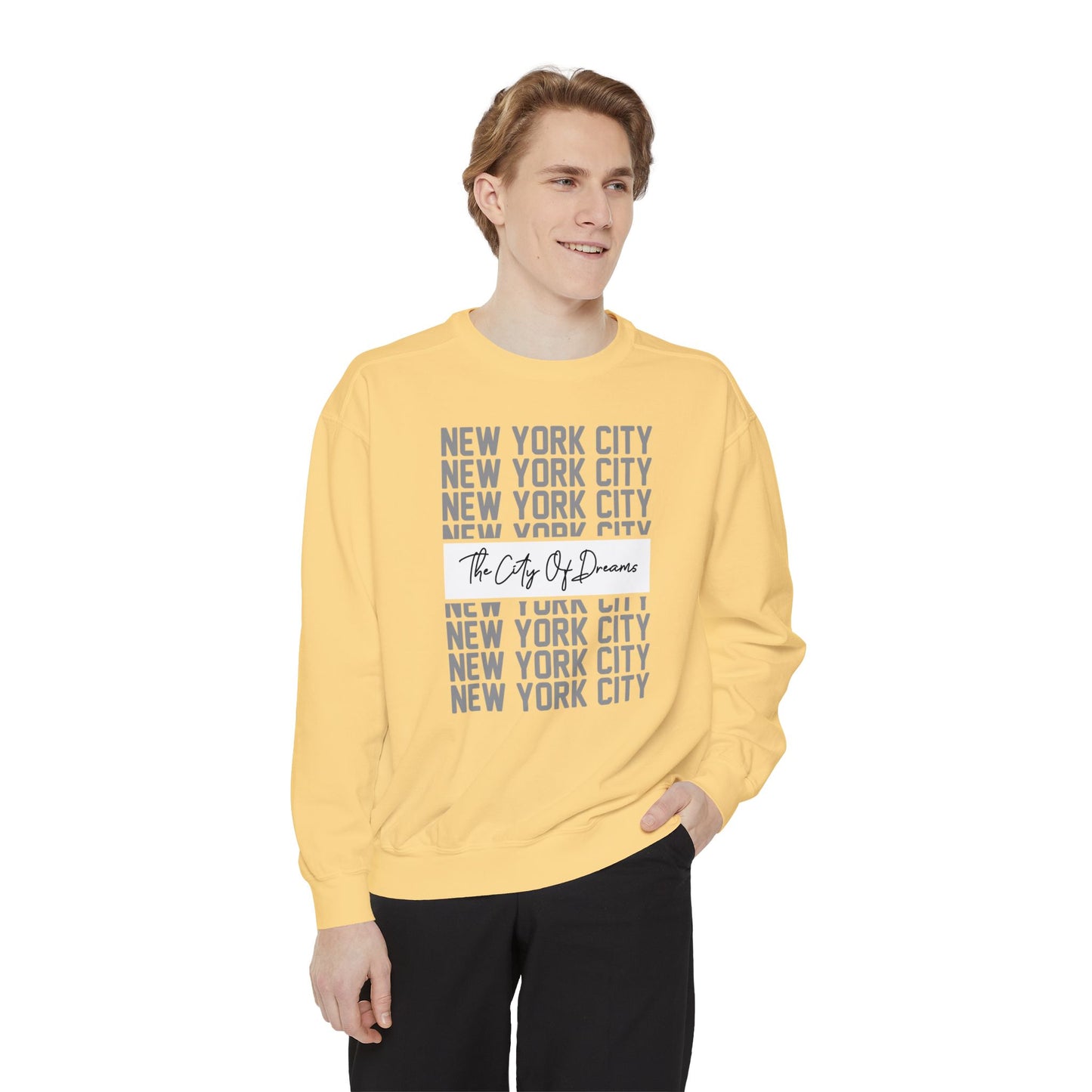 New York City Garment-Dyed Sweatshirt