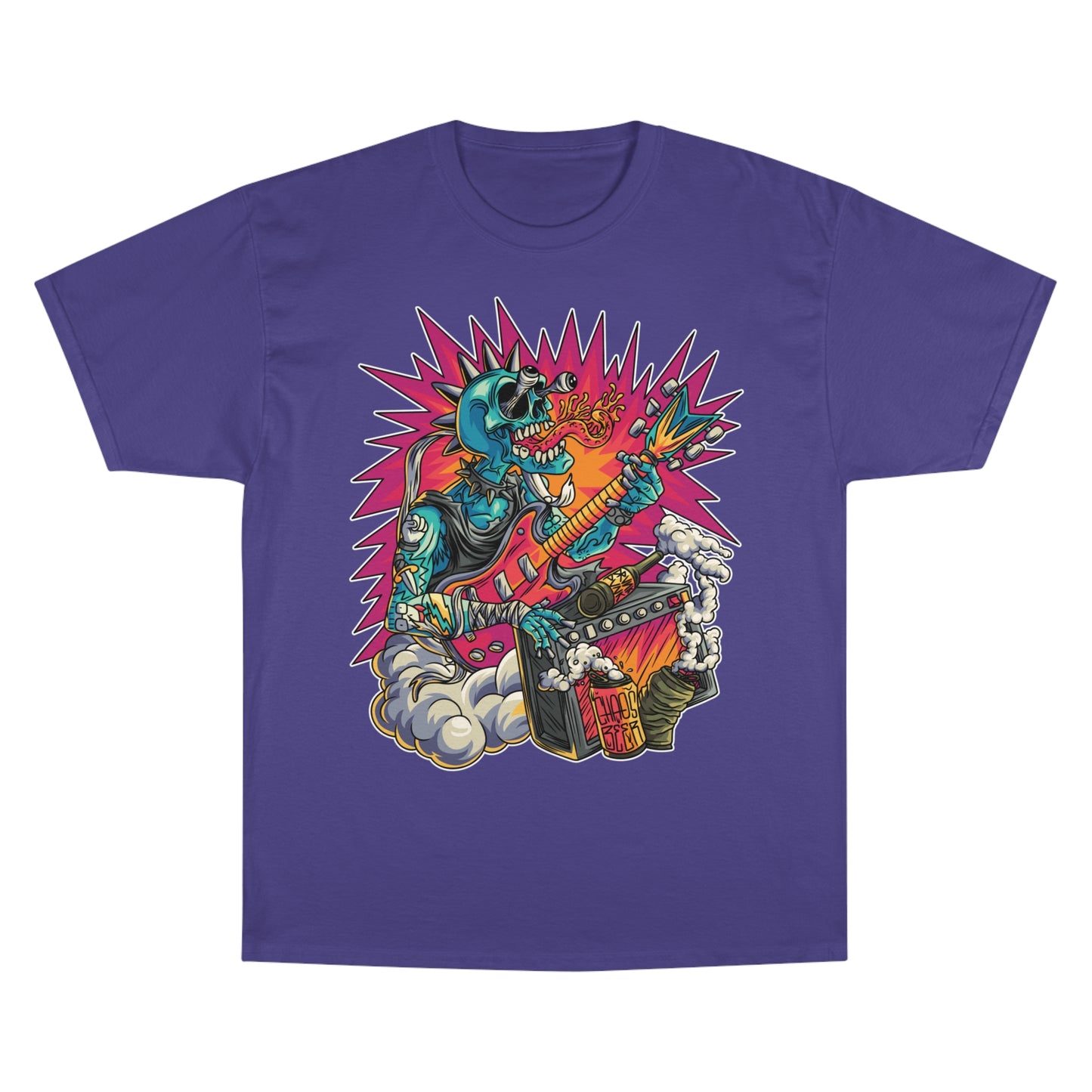 Skeleton Guitar Champion T-Shirt