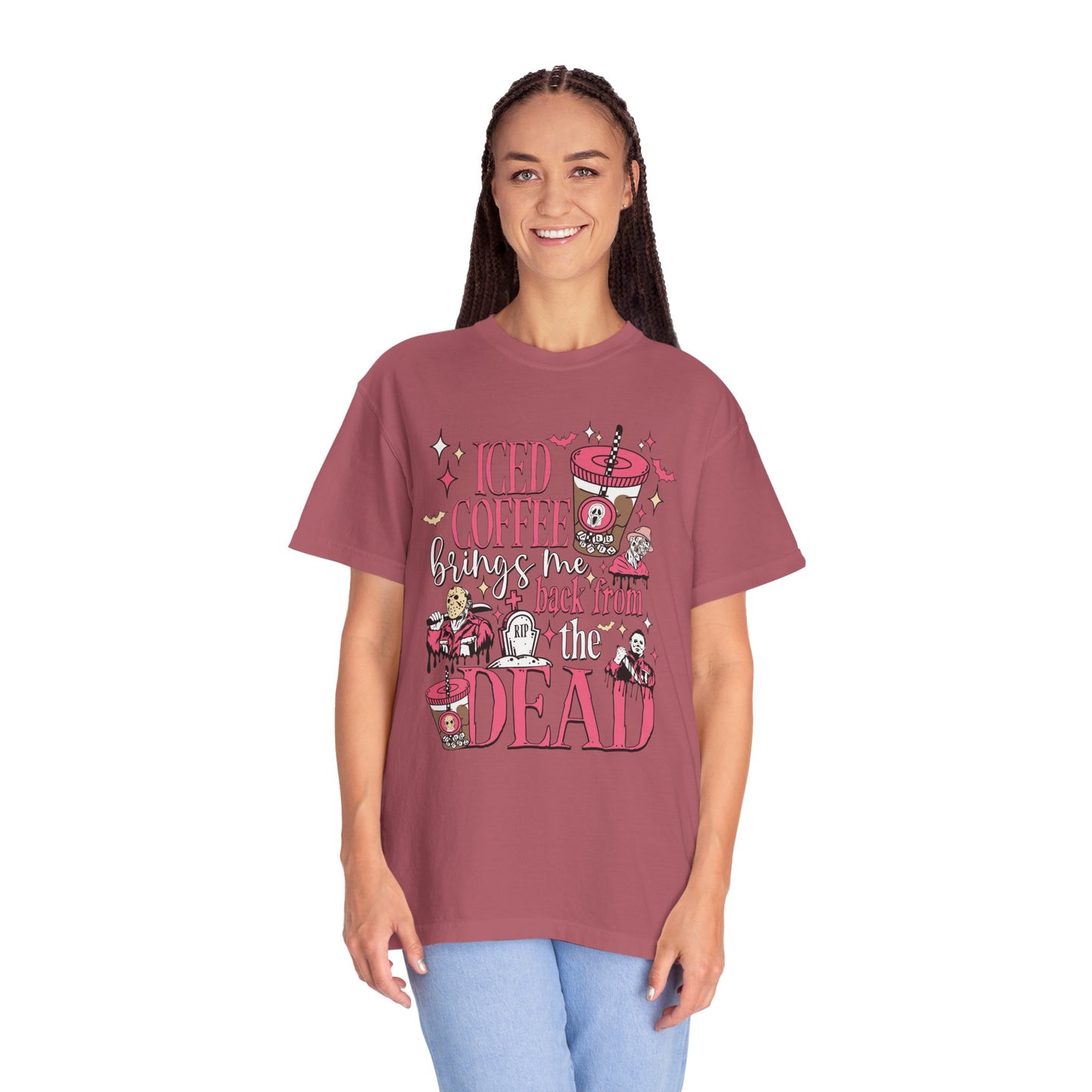 Ice Coffee Garment-Dyed T-shirt