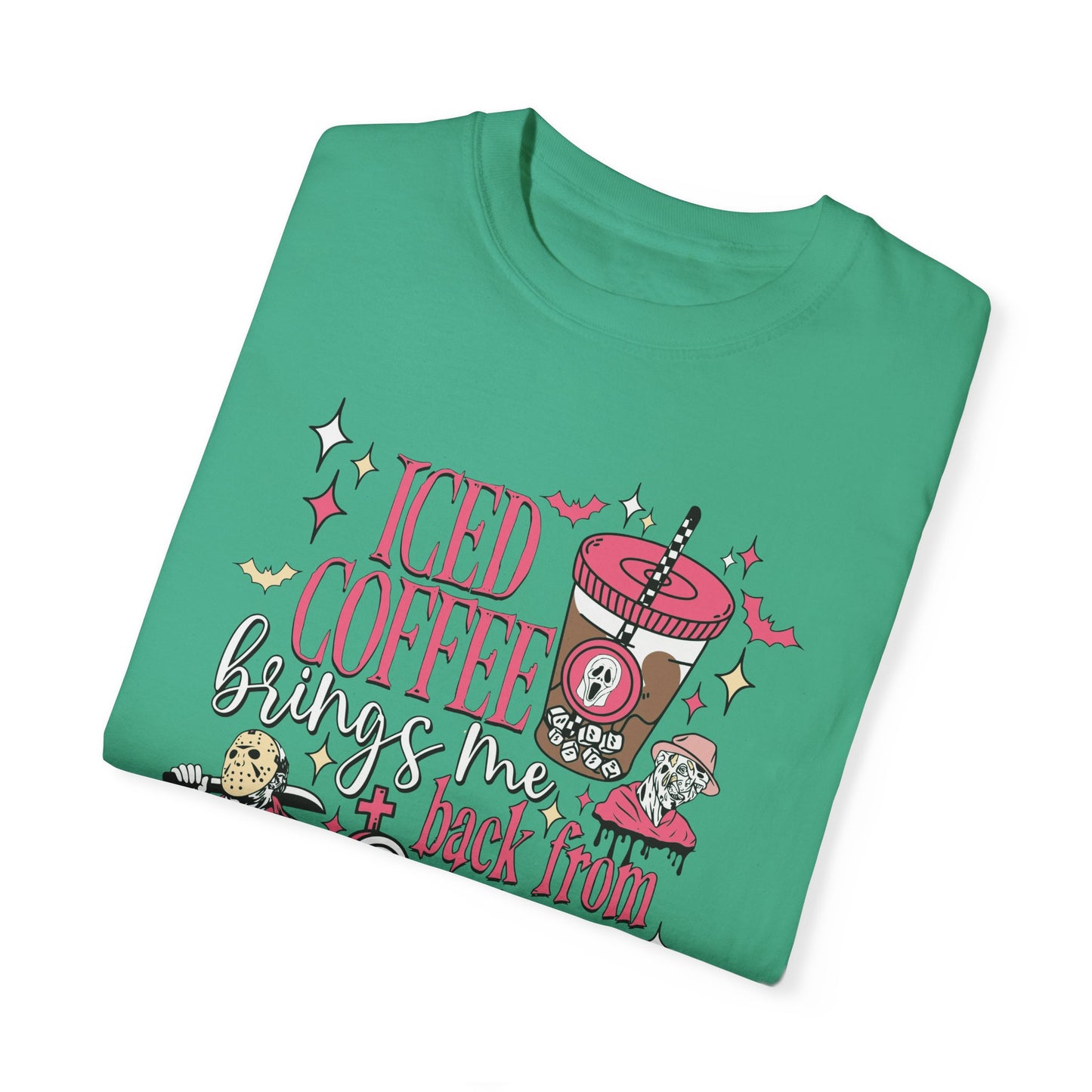 Ice Coffee Garment-Dyed T-shirt