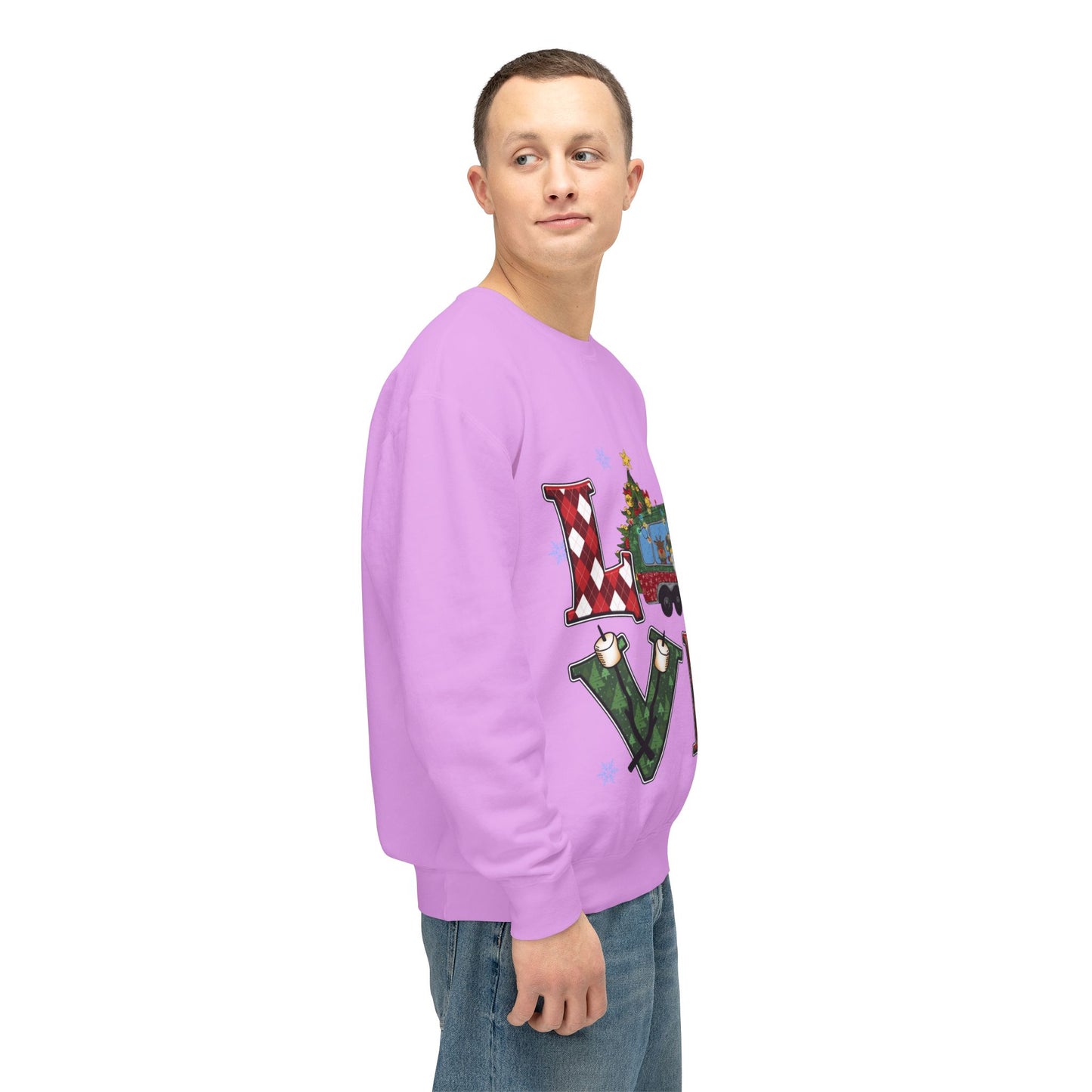 Love Vintage Holiday Crewneck Sweatshirt