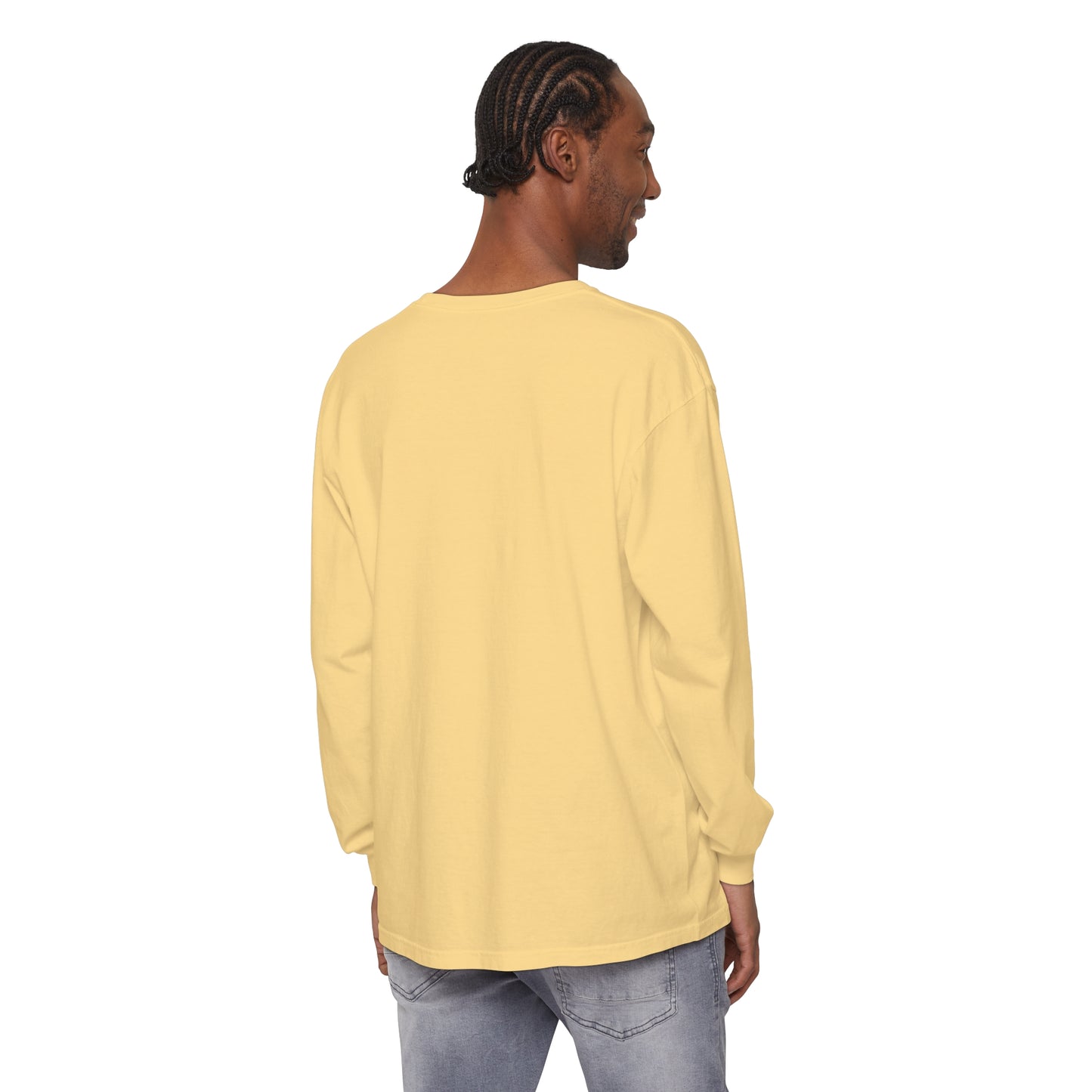 Funny Holiday Long Sleeve T-Shirt - 'Dead Inside But Jolly AF'