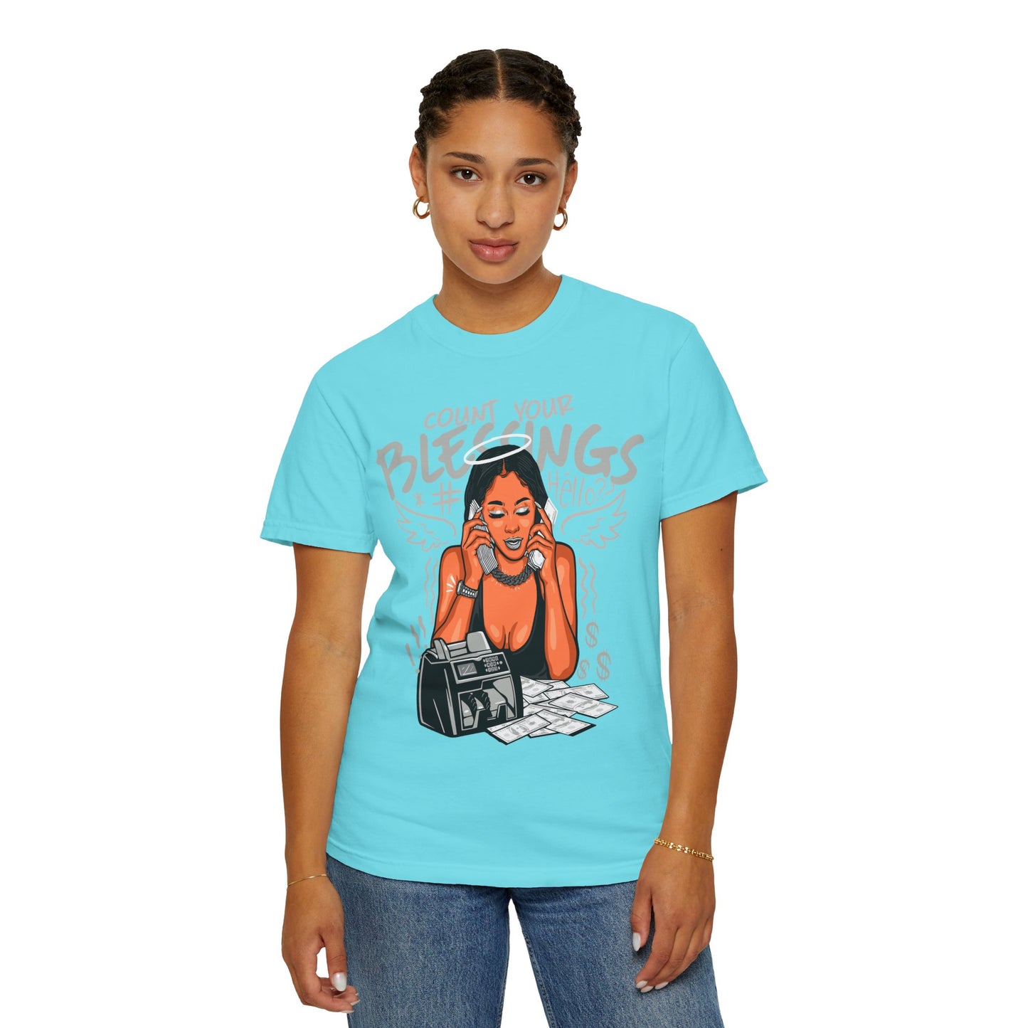 Count Your Blessings Garment-Dyed T-shirt