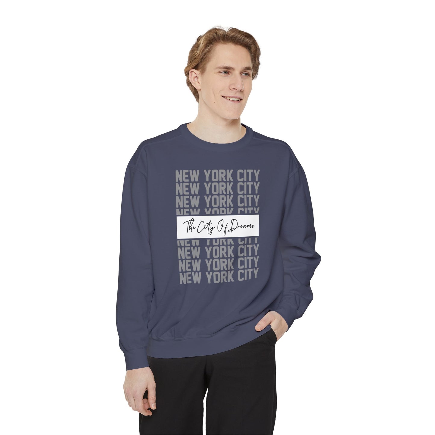 New York City Garment-Dyed Sweatshirt