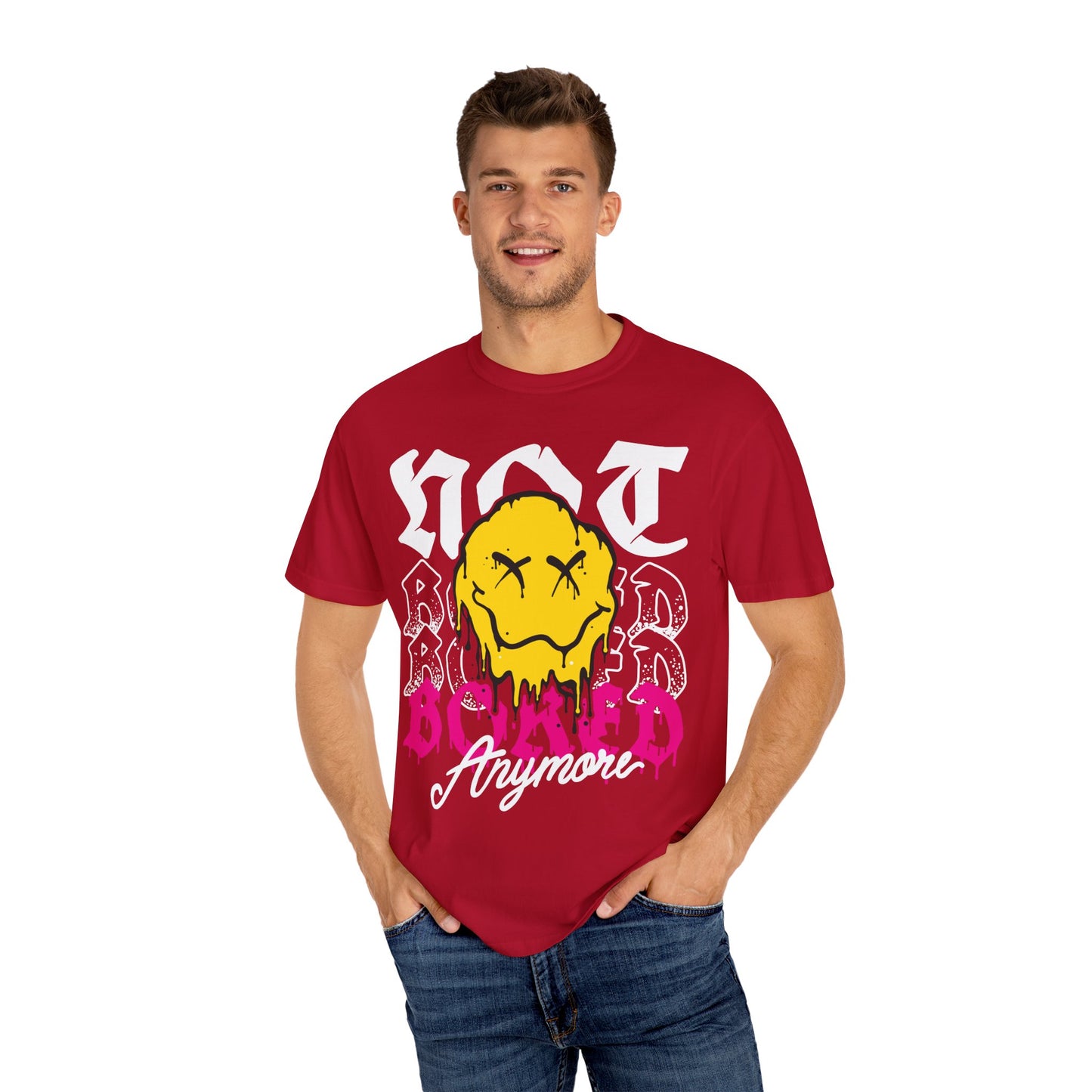 Not Bored Today Garment-Dyed T-shirt