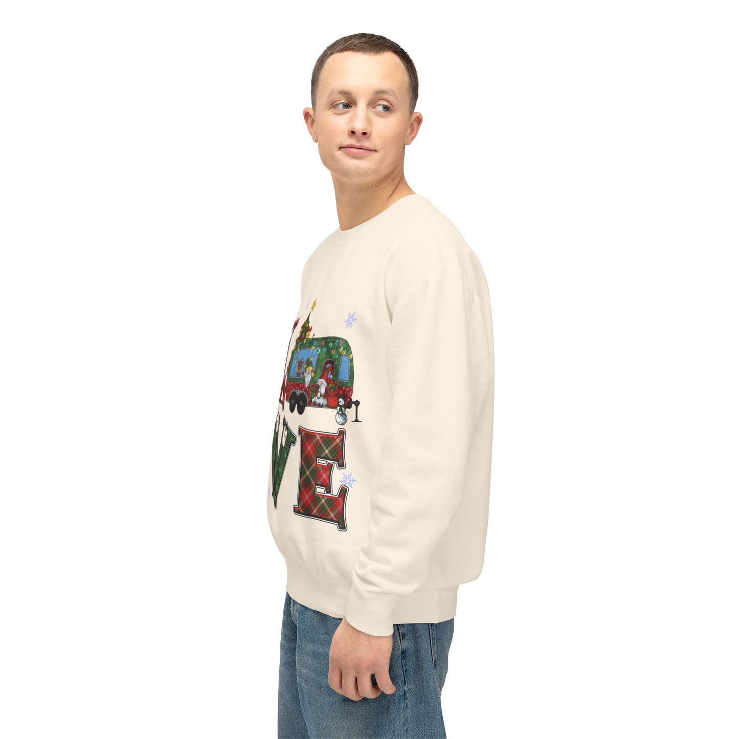 Love Vintage Holiday Crewneck Sweatshirt