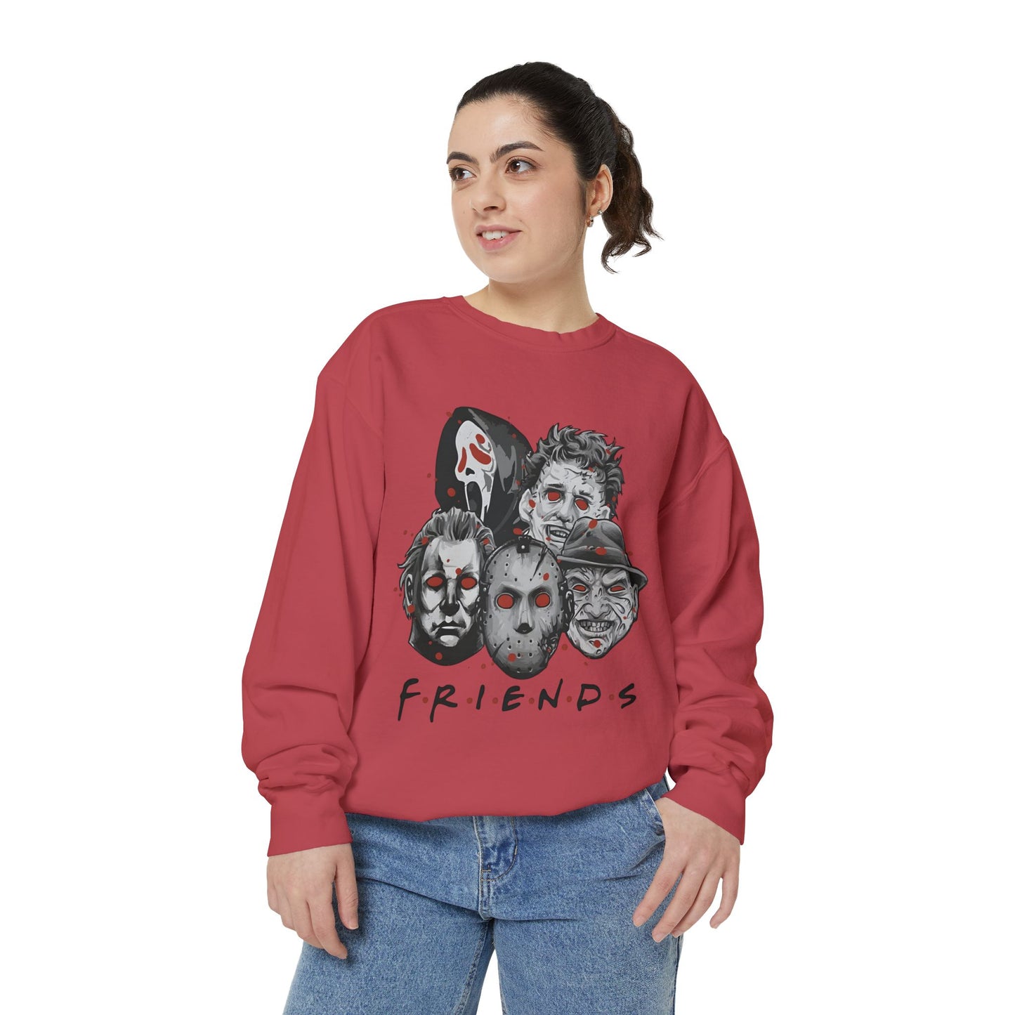 Halloween Garment-Dyed Sweatshirt
