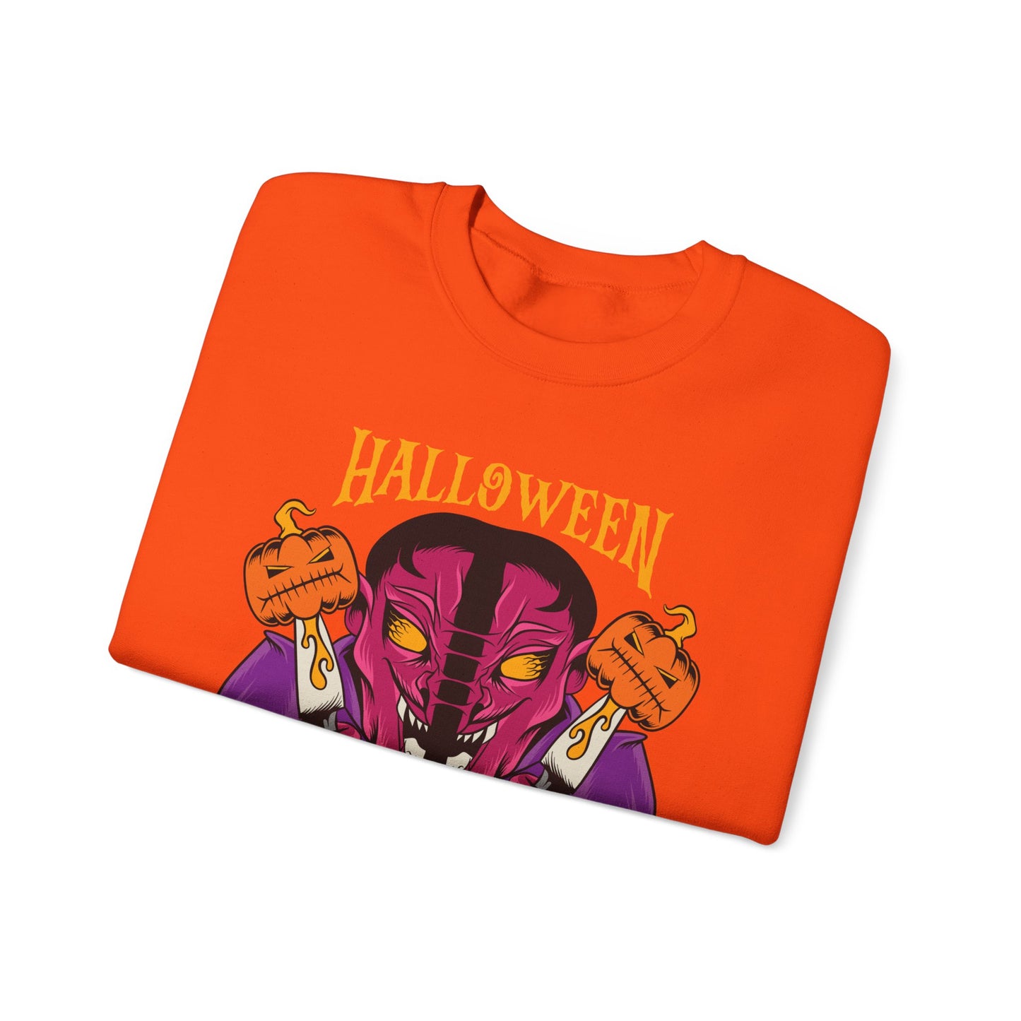 Halloween Crewneck Sweatshirt - Bold Graphic Design