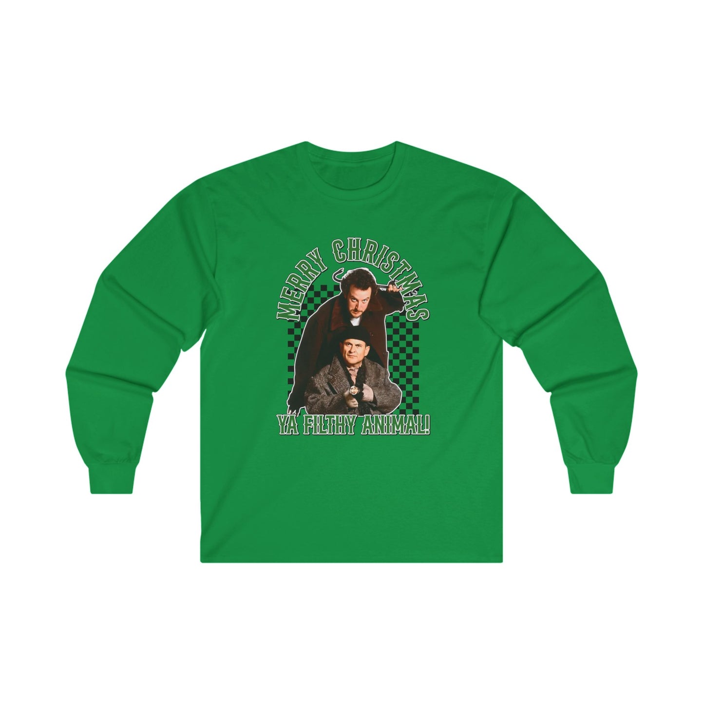 Merry Christmas Long Sleeve Tee - Funny Holiday Apparel for Fans