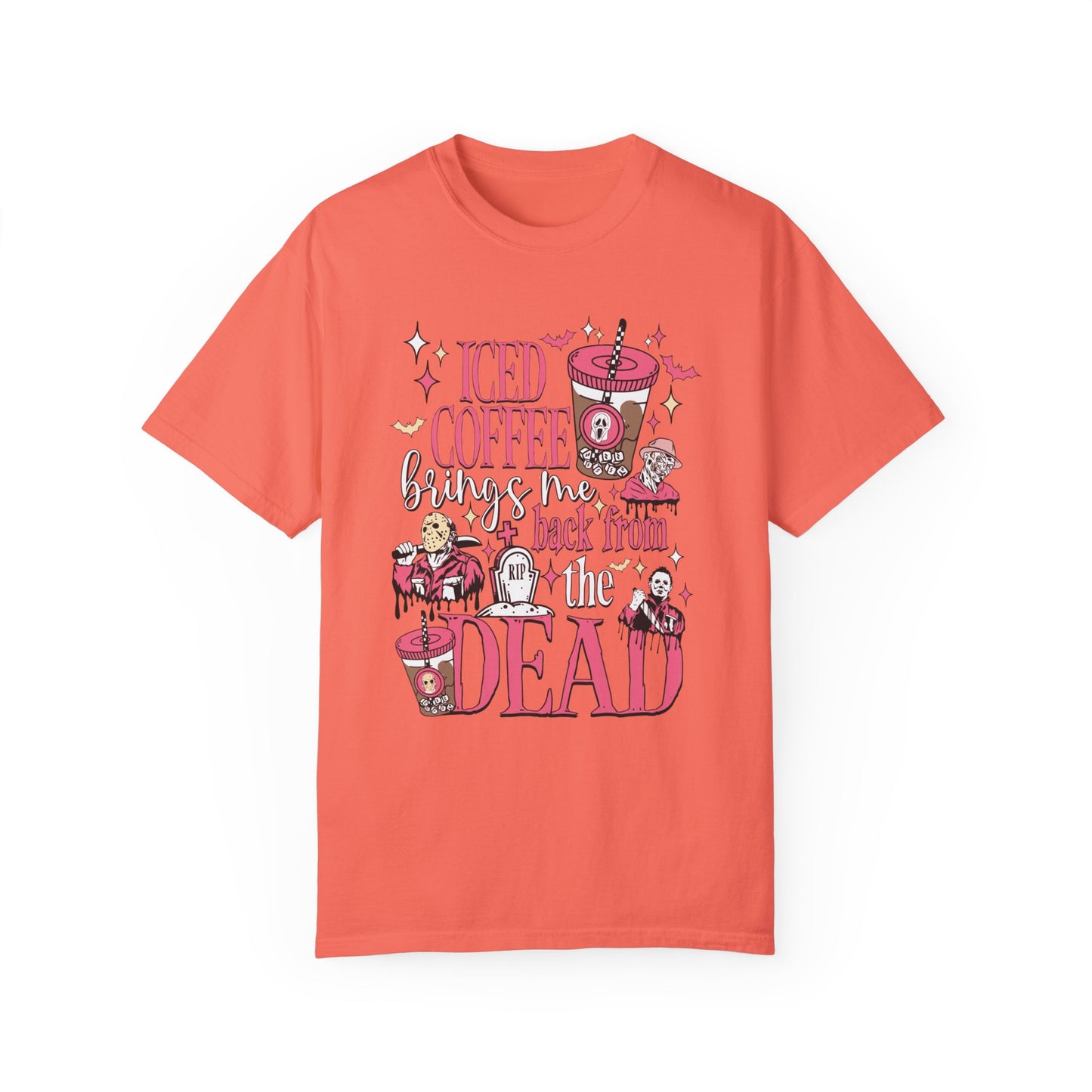 Ice Coffee Garment-Dyed T-shirt