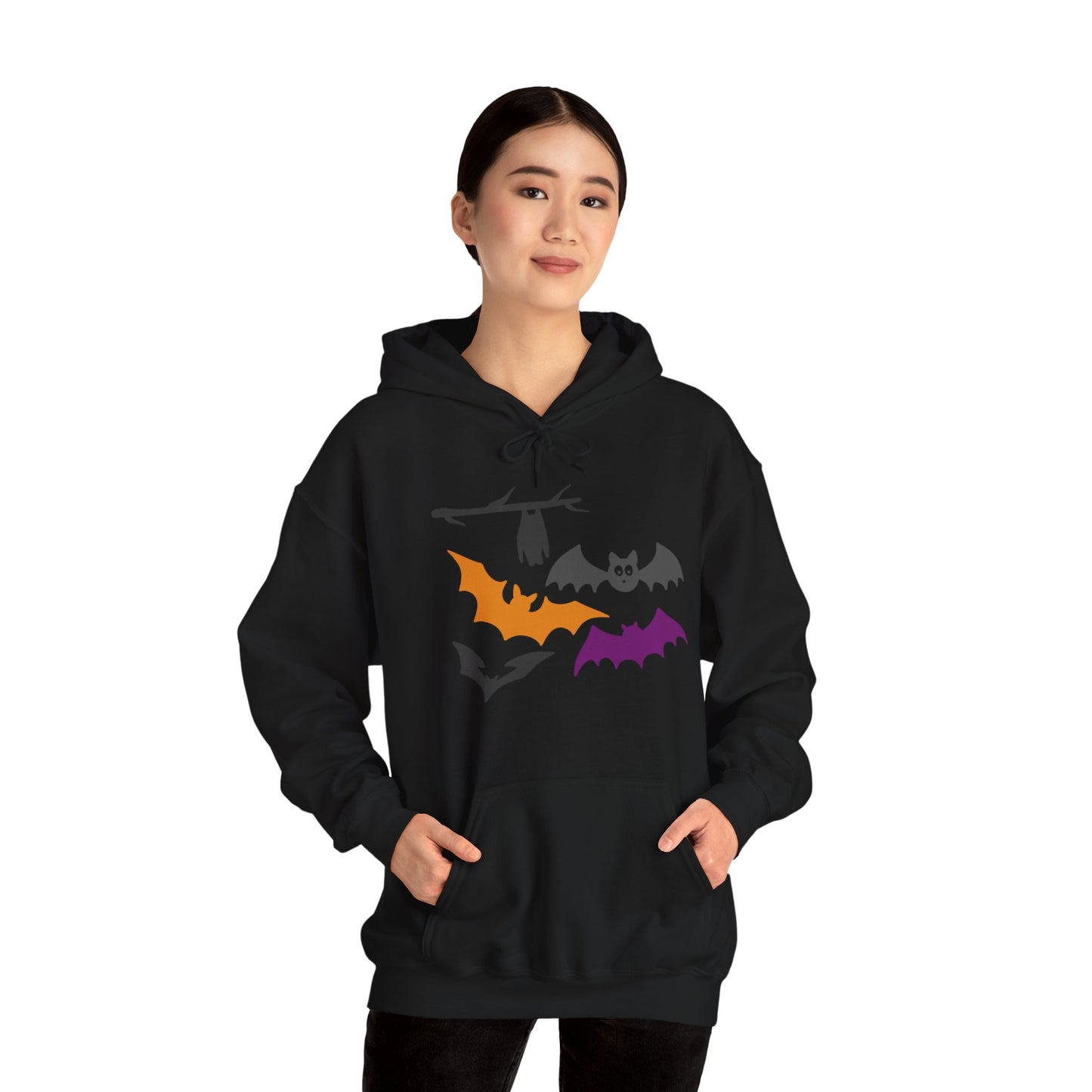 Halloween Bats Heavy Blend™ Hooded Sweatshirt