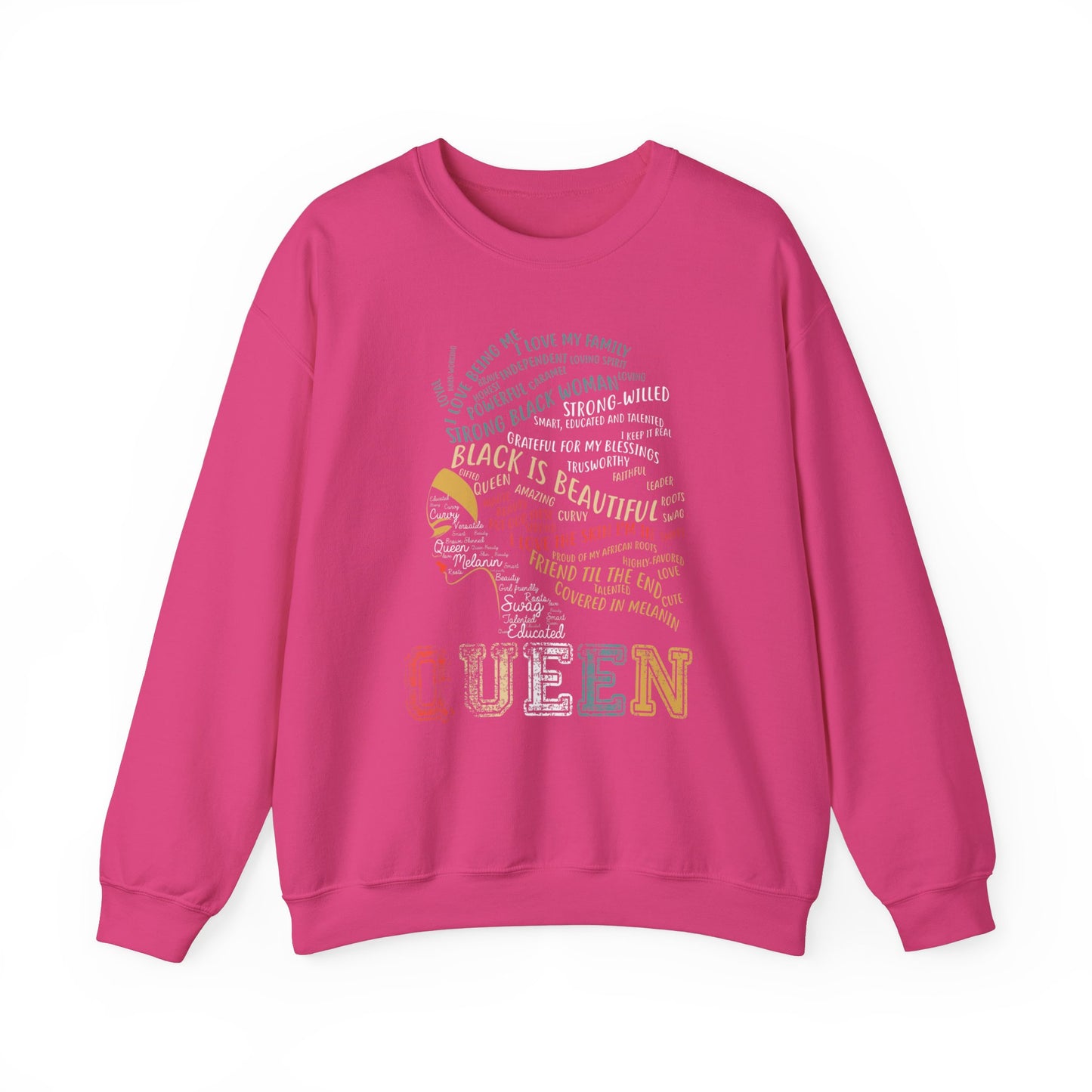 Queen Heavy Blend Crewneck Sweatshirt
