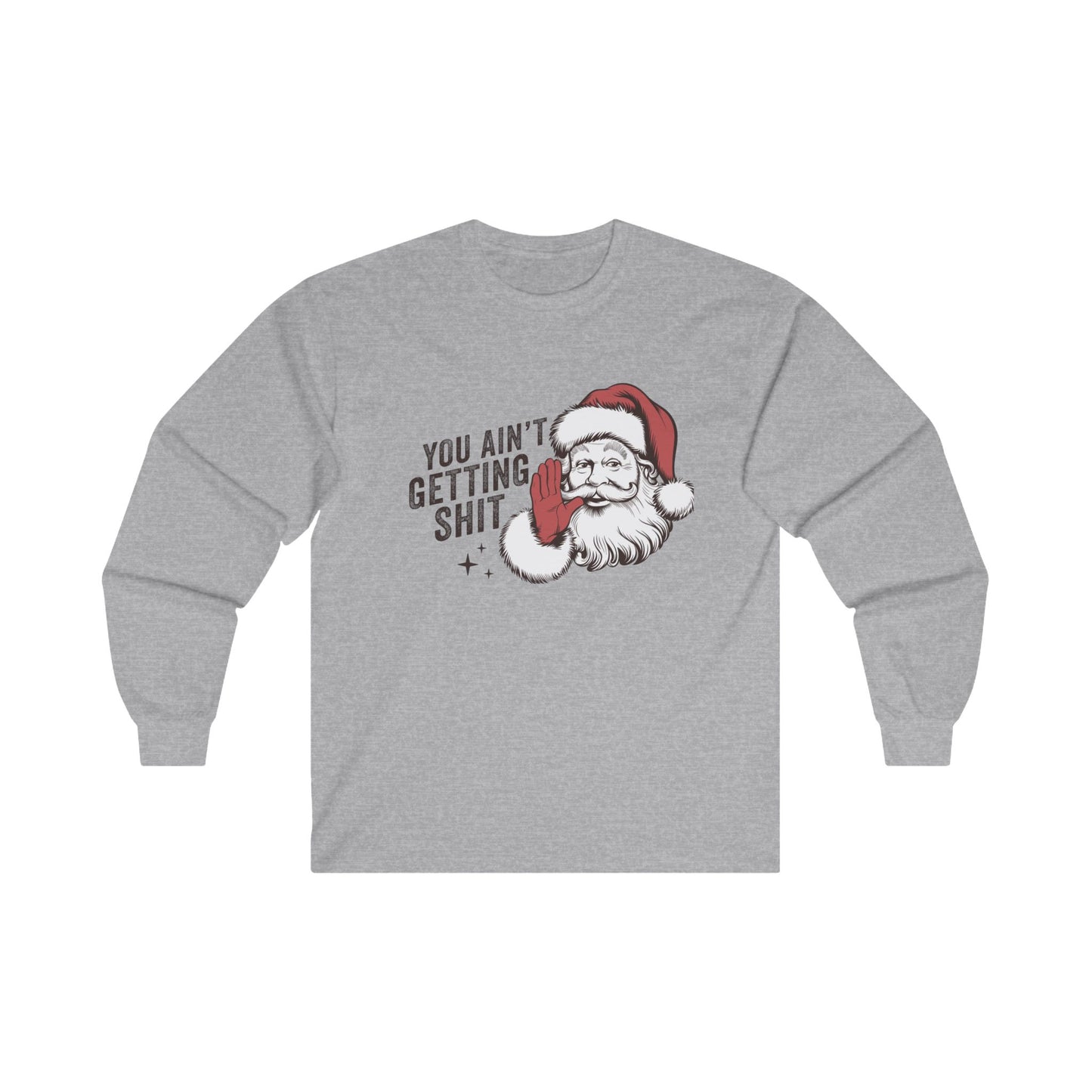 Festive 'Good All Things Are Possible' Long Sleeve Tee