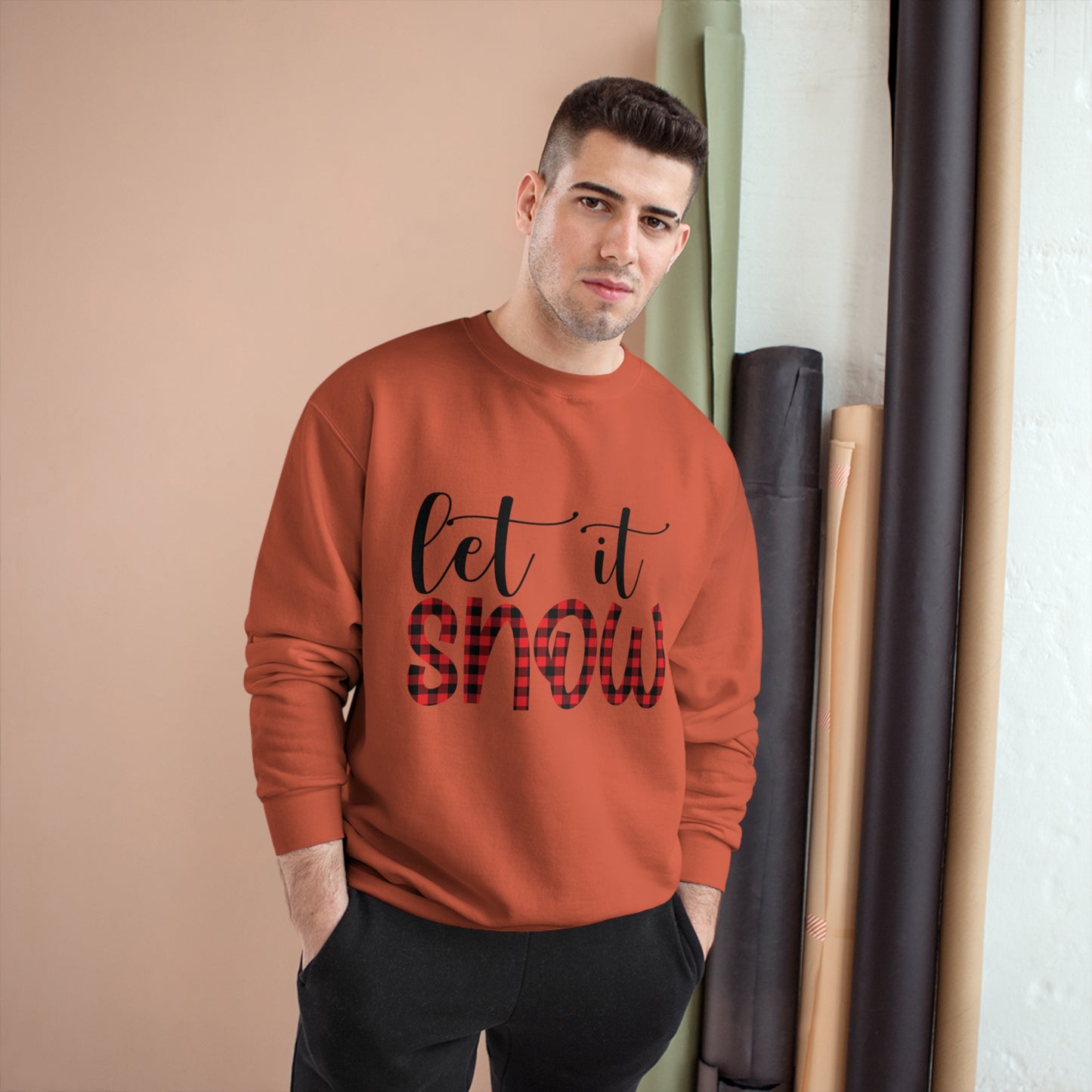 Let It Snow Champion Sweatshirt