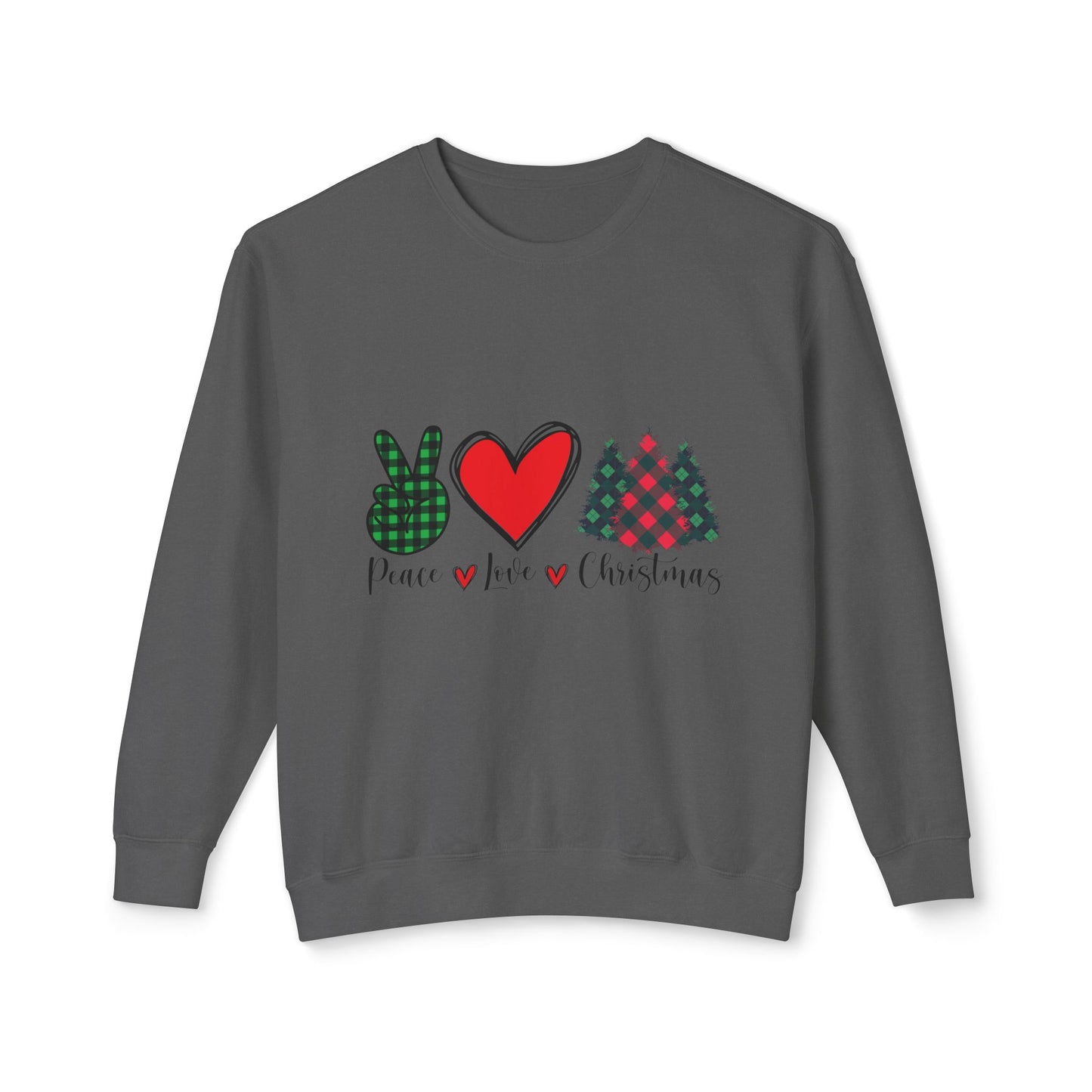 Christmas Peace Love Unisex Sweatshirt