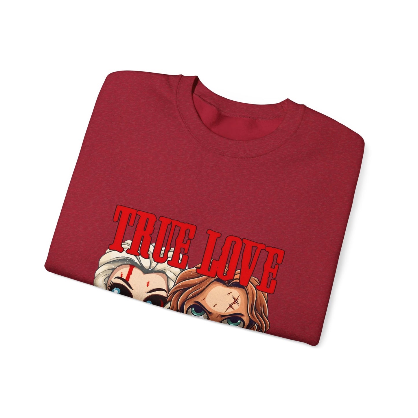 Chucky and bride Halloween Sweatshirt