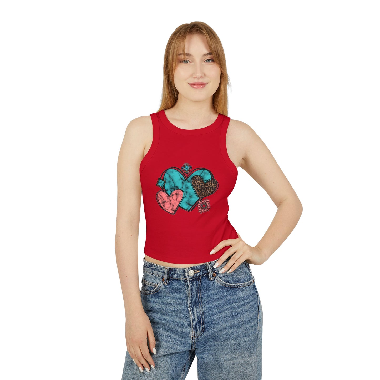Micro Rib Racer Tank Top