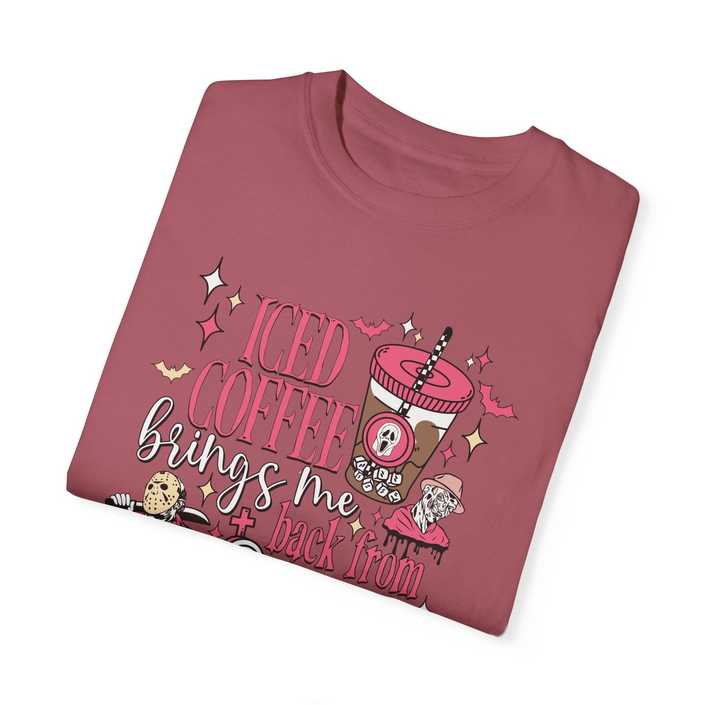 Ice Coffee Garment-Dyed T-shirt