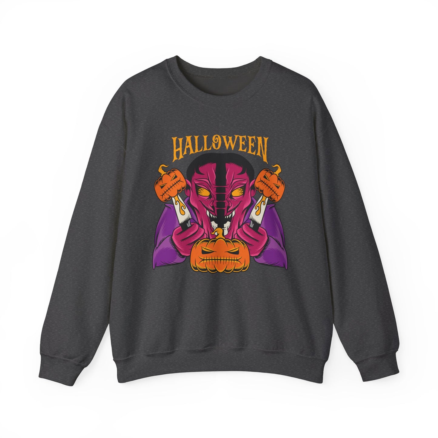 Halloween Crewneck Sweatshirt - Bold Graphic Design