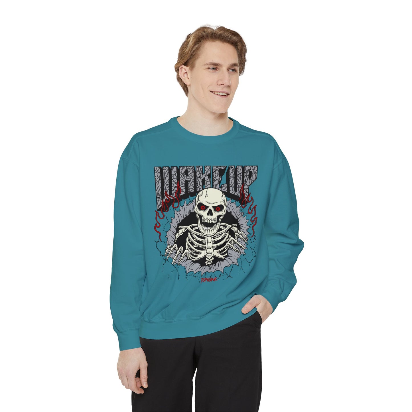 Halloween Garment-Dyed Sweatshirt
