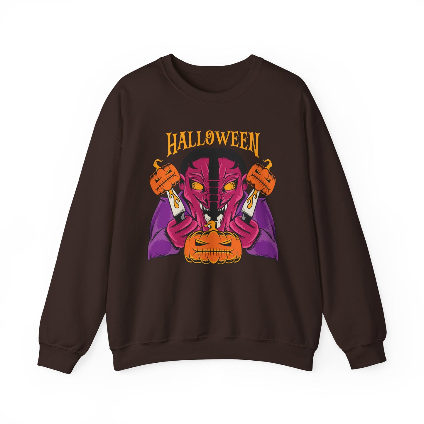 Halloween Crewneck Sweatshirt - Bold Graphic Design