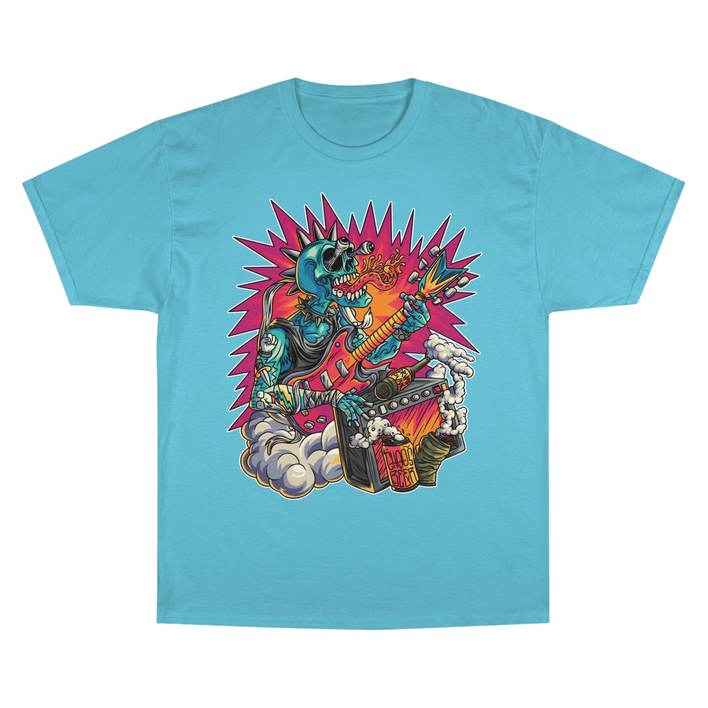 Skeleton Guitar Champion T-Shirt