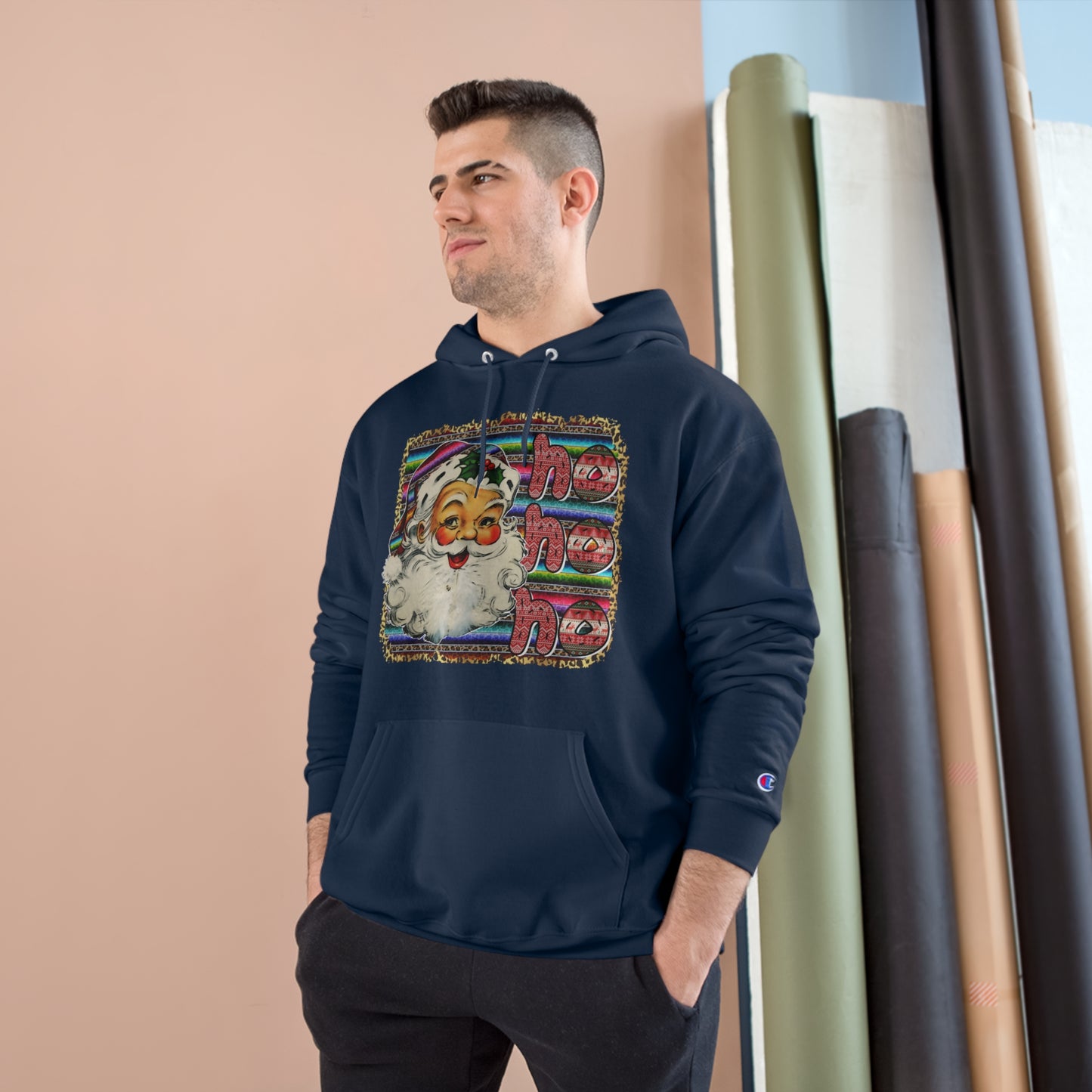 Ho Ho Ho Christmas Champion Hoodie