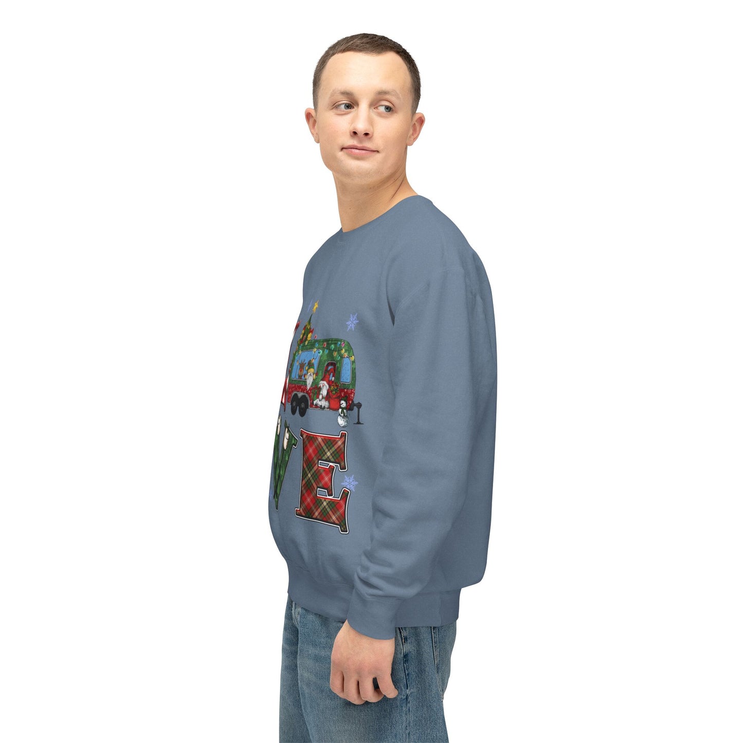 Love Vintage Holiday Crewneck Sweatshirt