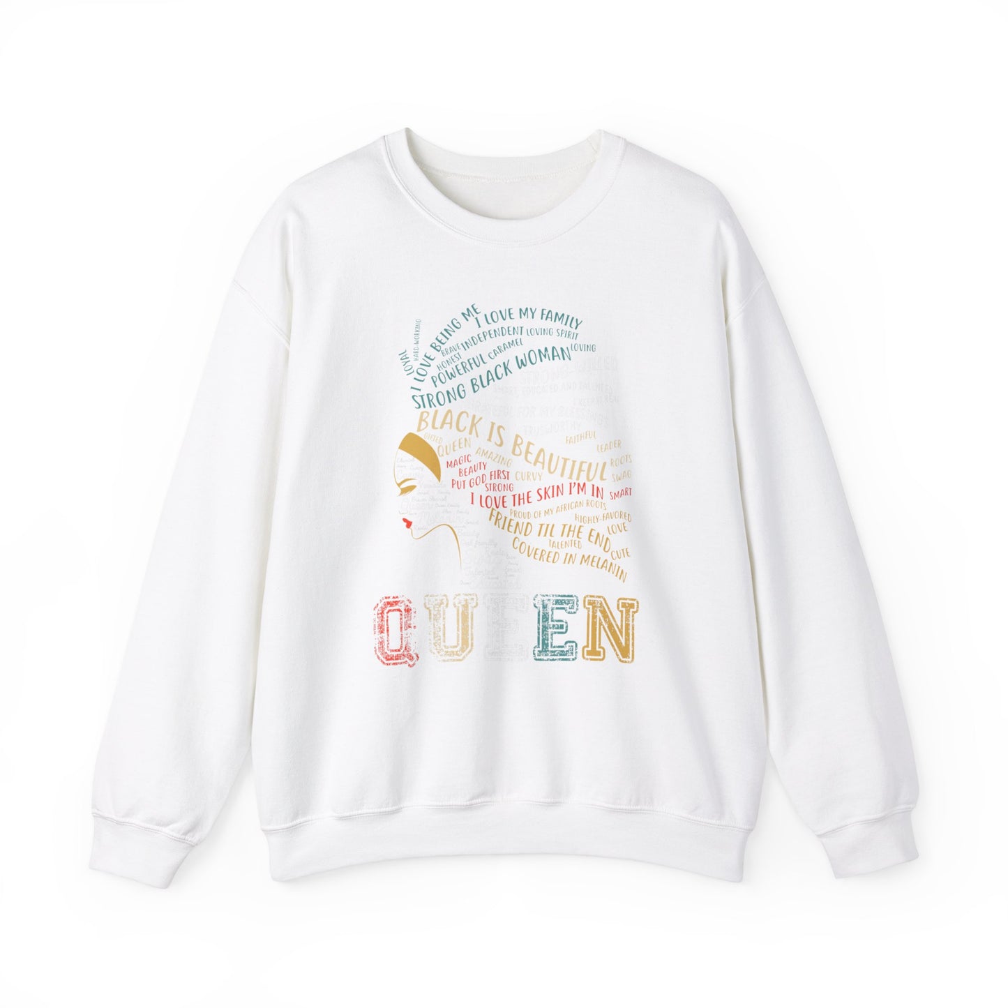Queen Heavy Blend Crewneck Sweatshirt