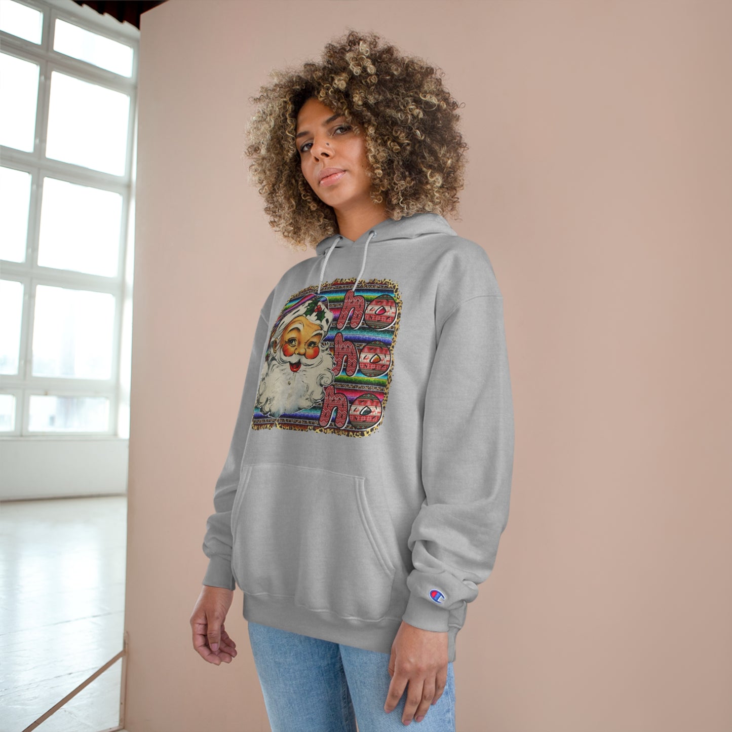 Ho Ho Ho Christmas Champion Hoodie